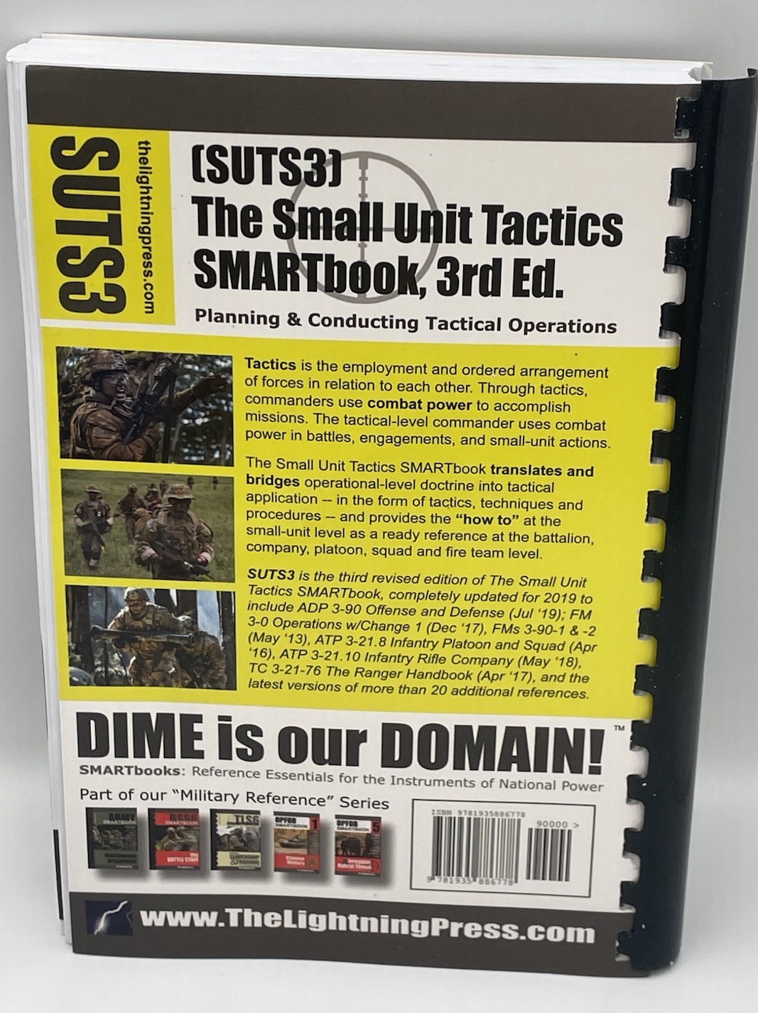 SUTS3 SMARTbook Small Unit Tactics 3rd Ed. **NEW** DAMAGED PAGE