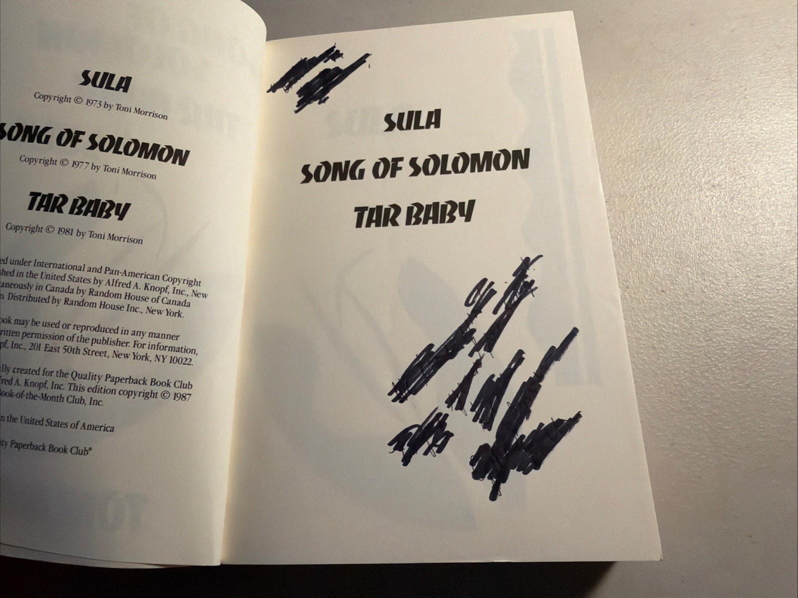Song of Solomon, Tar Baby, Sula – by Toni Morrison – 3 Novels in 1