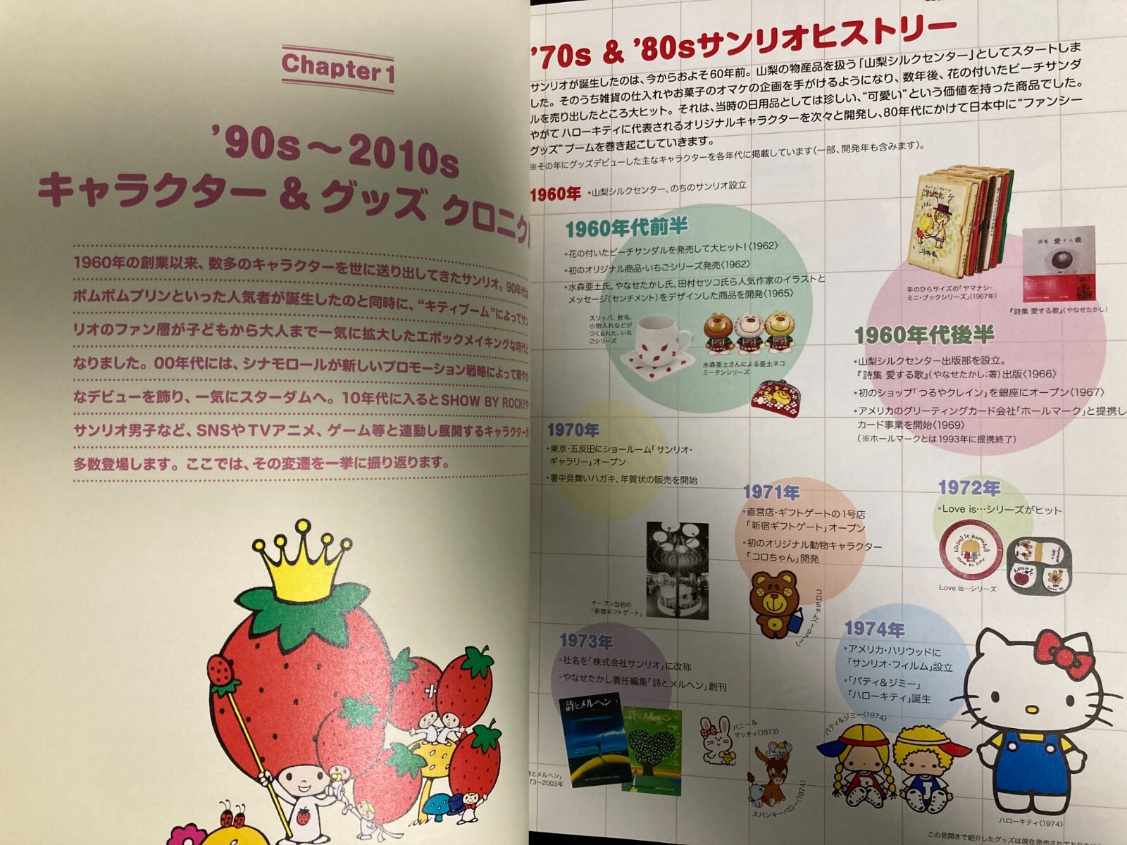 Sanrio Character Design The ’90s-2010s Art Book Illustration Japanese