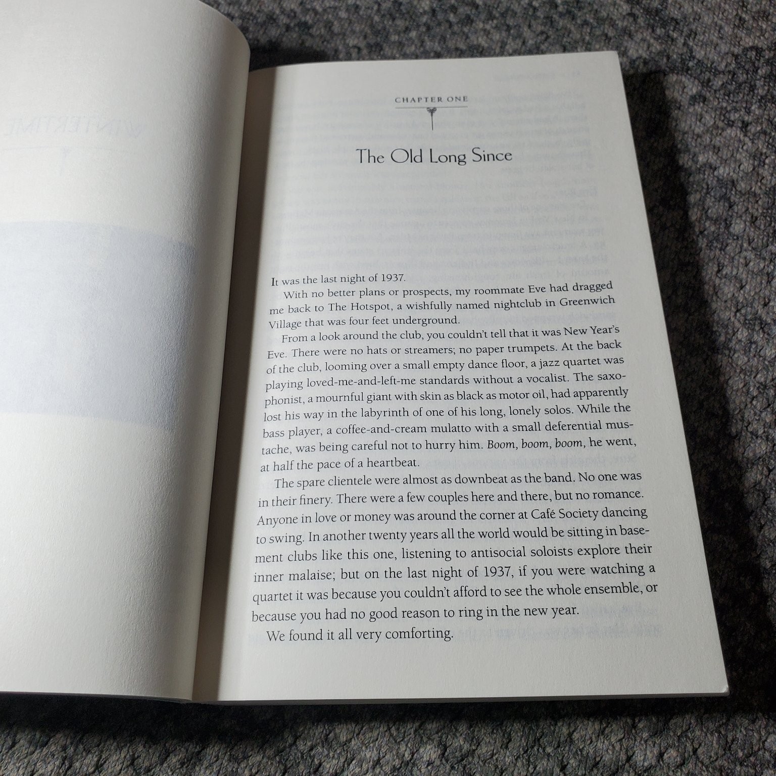 Rules of Civility Amor Towles 2011 Fiction Novel Penguin Books
