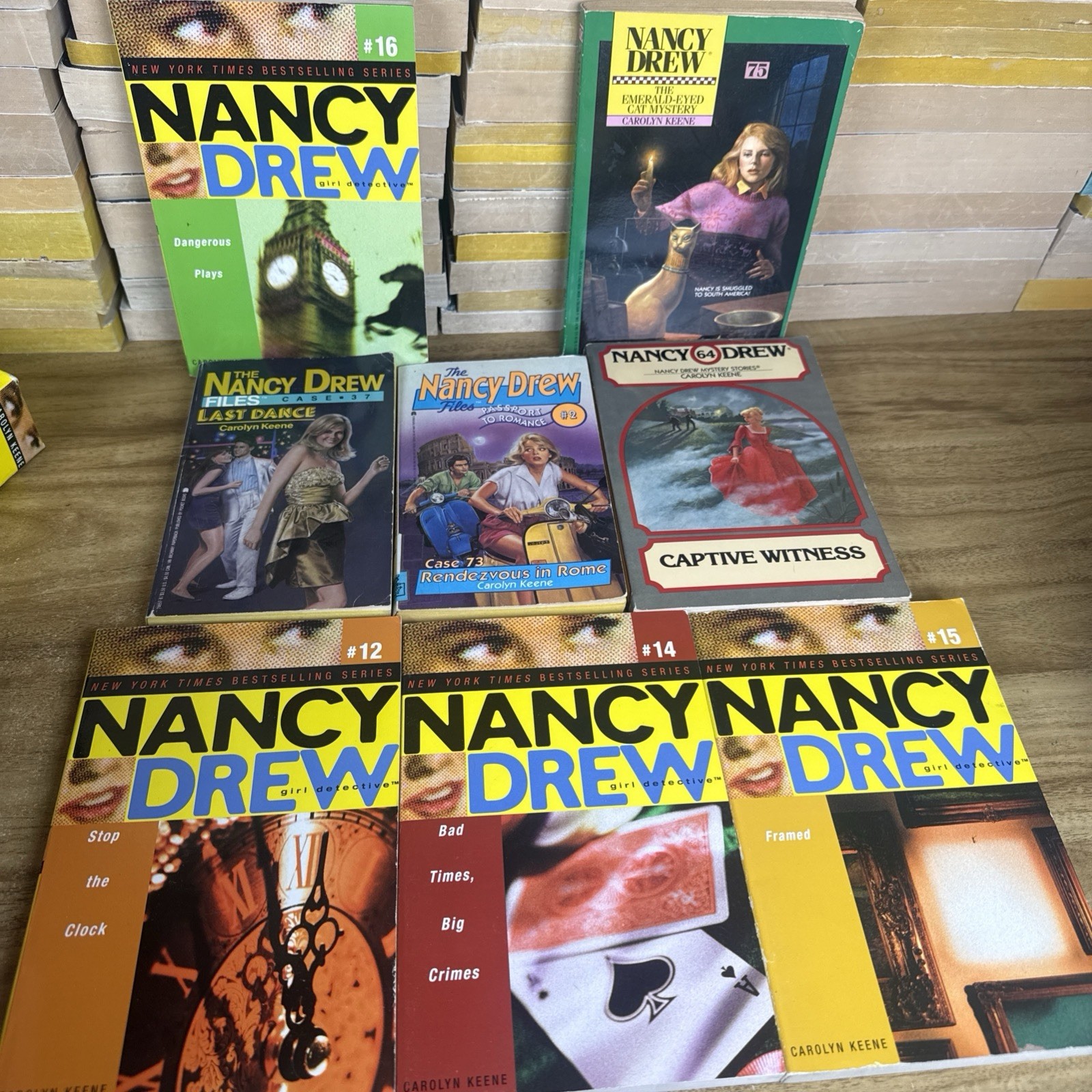 Lot Of 26 Nancy Drew Clue Crew And Other Mixed Seires By Carolyn Keene