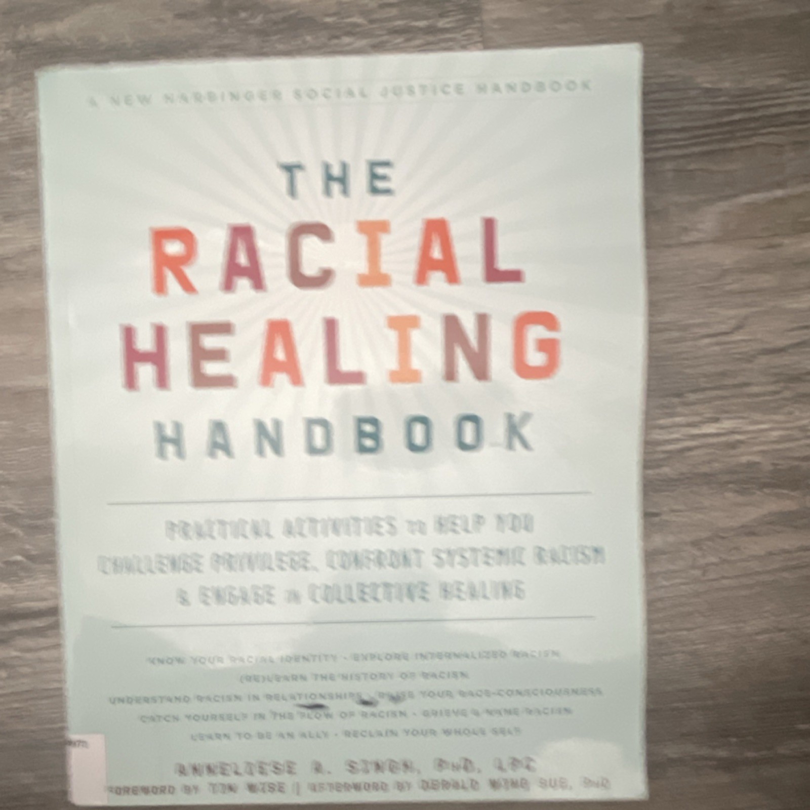 Racial Healing Handbook by Anneliese A. Singh (Paperback, 2019)