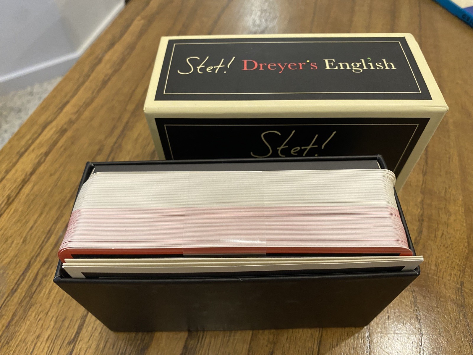 Stet’s Dreyer’s English Game – Unused – Geek Grammer Bibliophile – Complete