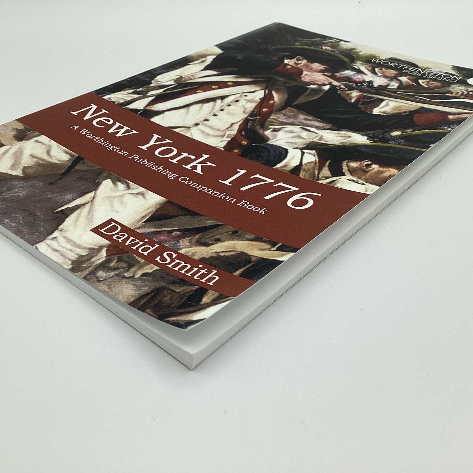 New York 1776, Worthington Publishing Game Companion Book by David Smith 2014