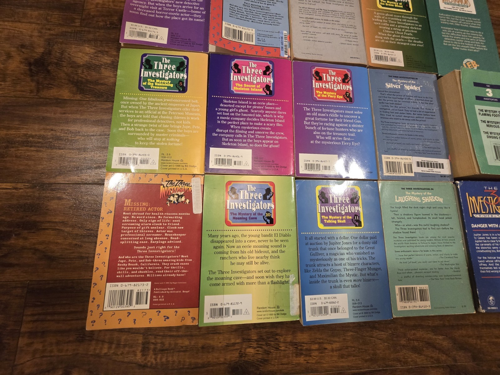 Alfred Hitchcock & Three Investigators lot 1-12, 3 in 1 & 2 Crimebusters HTF!!