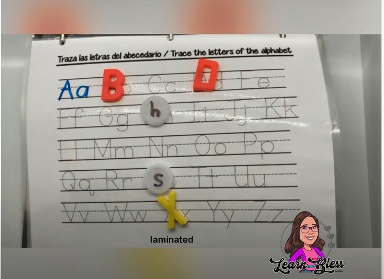 Learning Binder Kids 1 to 6 years / Carpeta de Aprendizaje niños 1 a 6 años