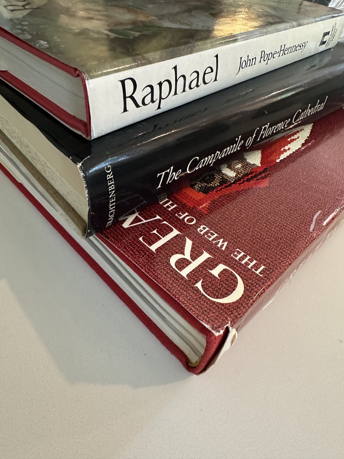Great Tapestries + Giotto’s Campanile + Raphael — 3 Art Books HC Lot