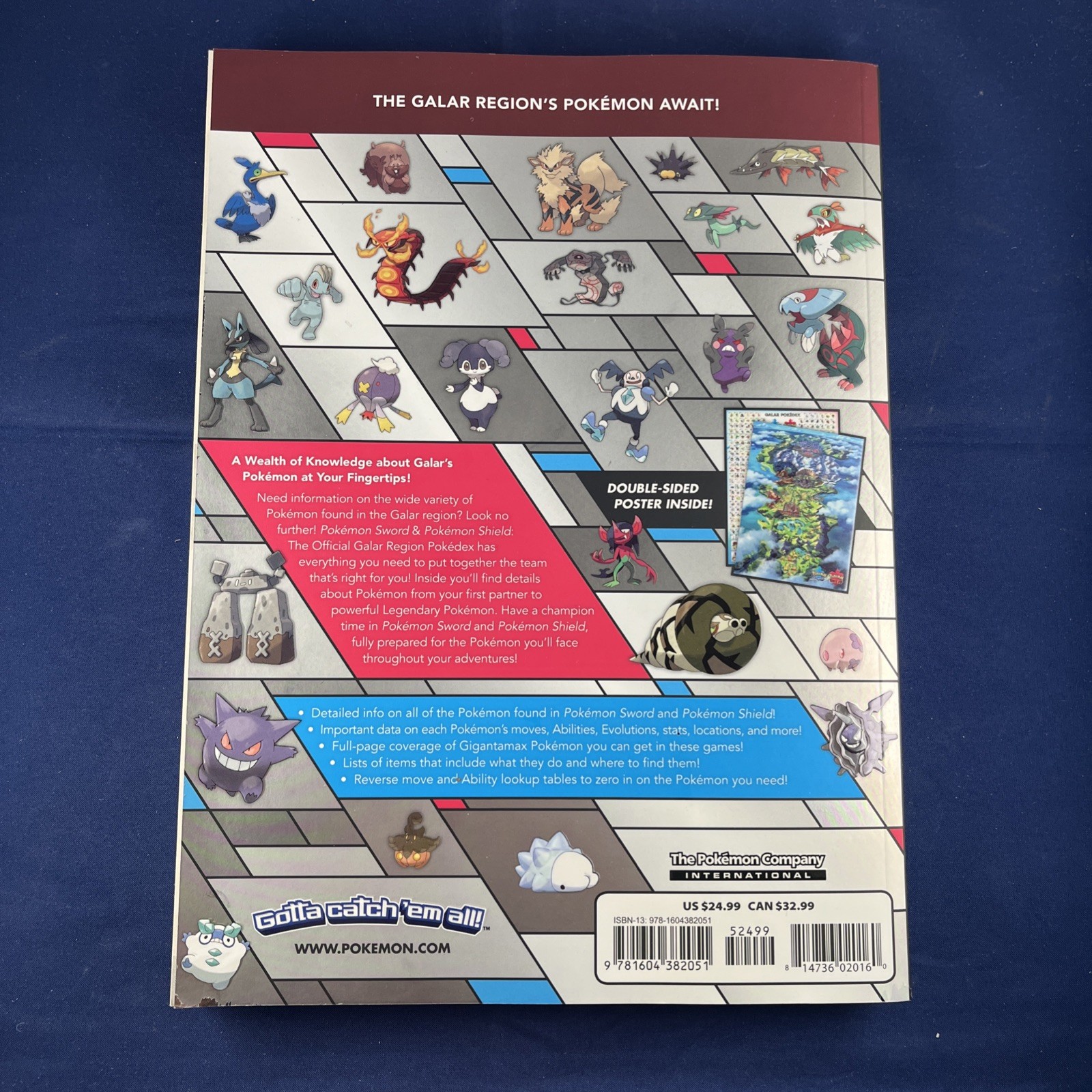 Pokemon Pokedex Guide Book Official Galar Region Pokédex 2019 480 Pages