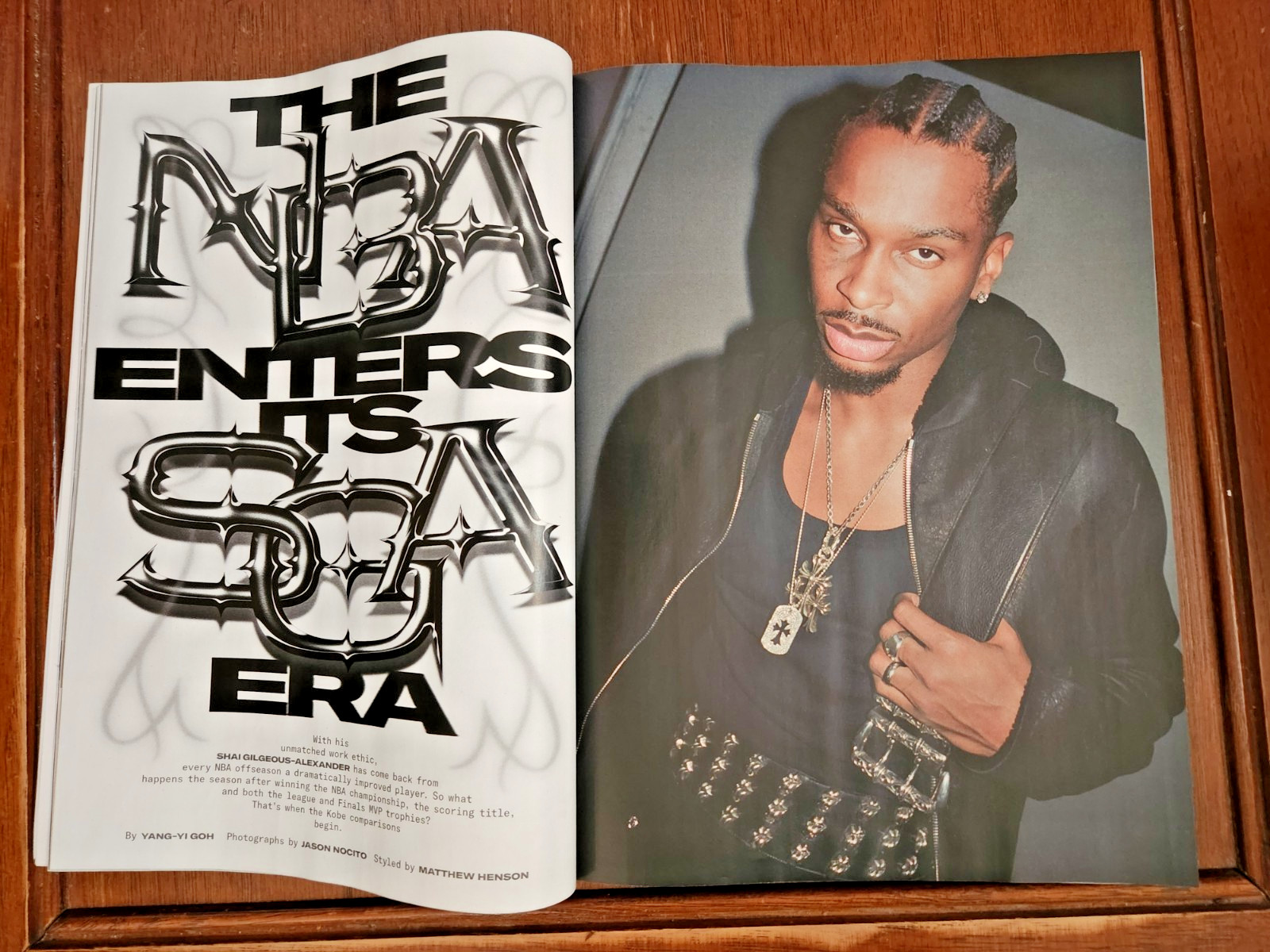 GQ SHAI GILGEOUS ALEXANDER November 2025 Thunder