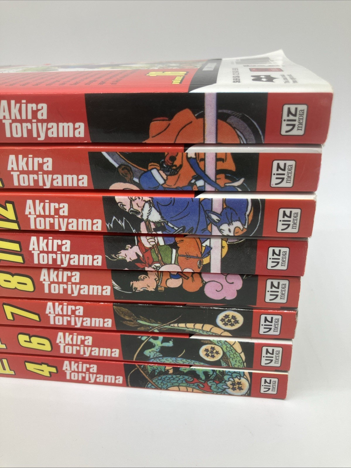 Dragon Ball Vol 4 6 7 8 11 12 13 16 Manga Shonen Jump English Akira Toriyama (8)