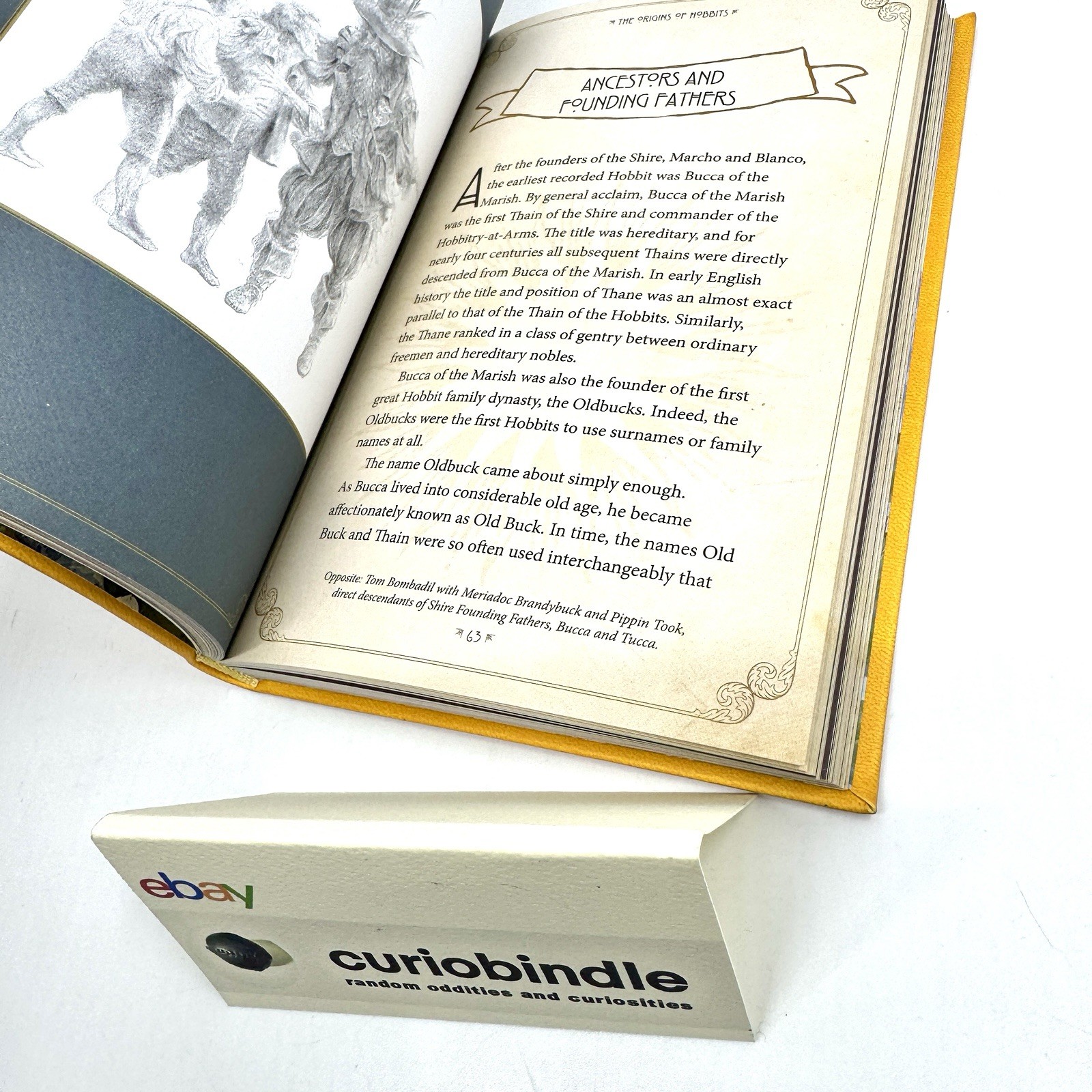 The Hobbits of Tolkien – David Day Illustrated Guide Bound Faux Leather
