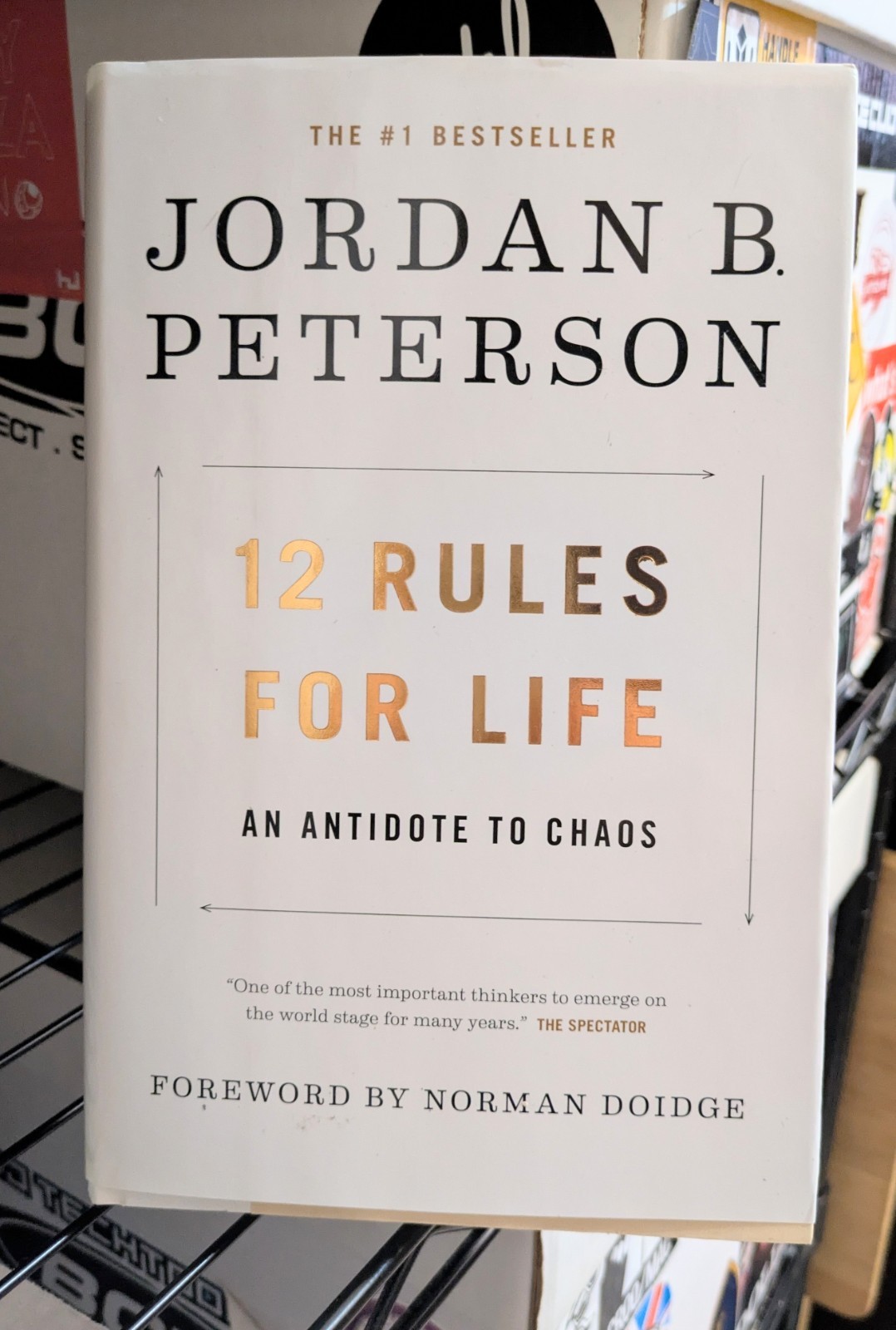 12 Rules for Life: An Antidote to Chaos by Jordan Peterson