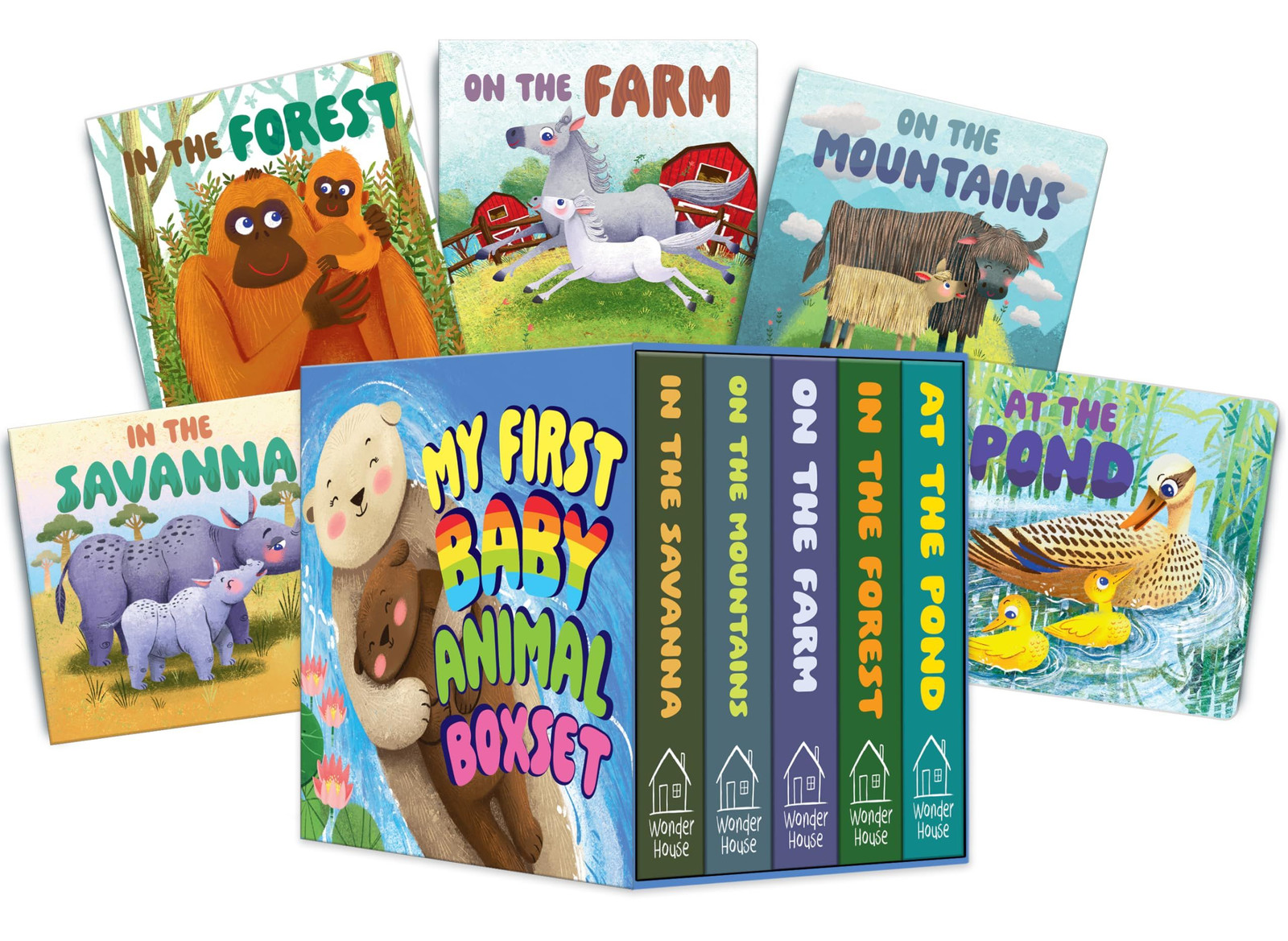My First Baby Animal Boxed Set – (mini Box set) Multicolor