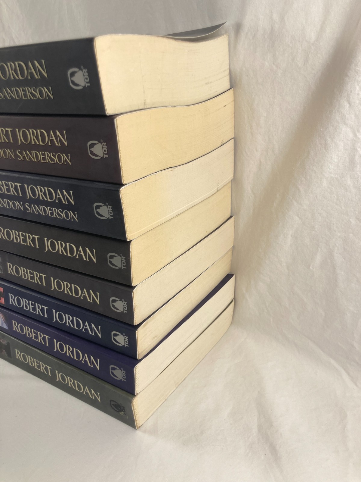 Wheel of Time Robert Jordan Complete Series (1-14 + Pre) Uniform Tor Paperbacks