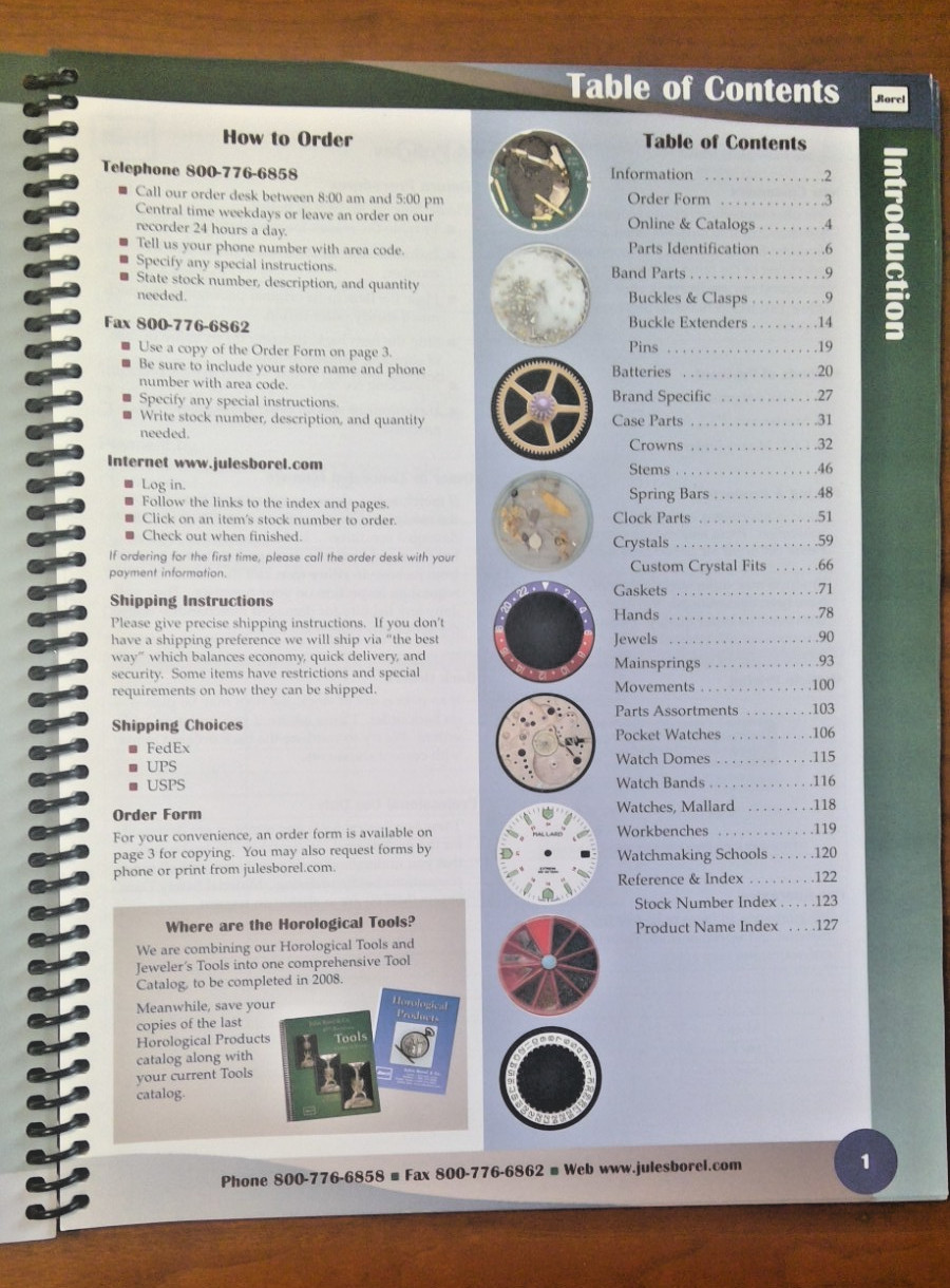 Lot of Watch Repair Manual, Catalogs and International Wristwatch Magazine