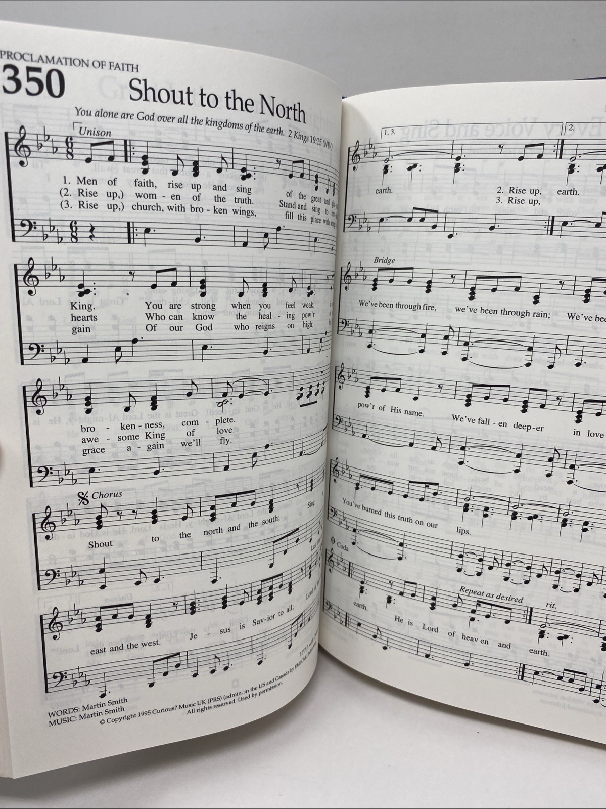 The Worship Hymnal 2008 Slate Blue HC Lifeway Worship First Edition Clean Pages