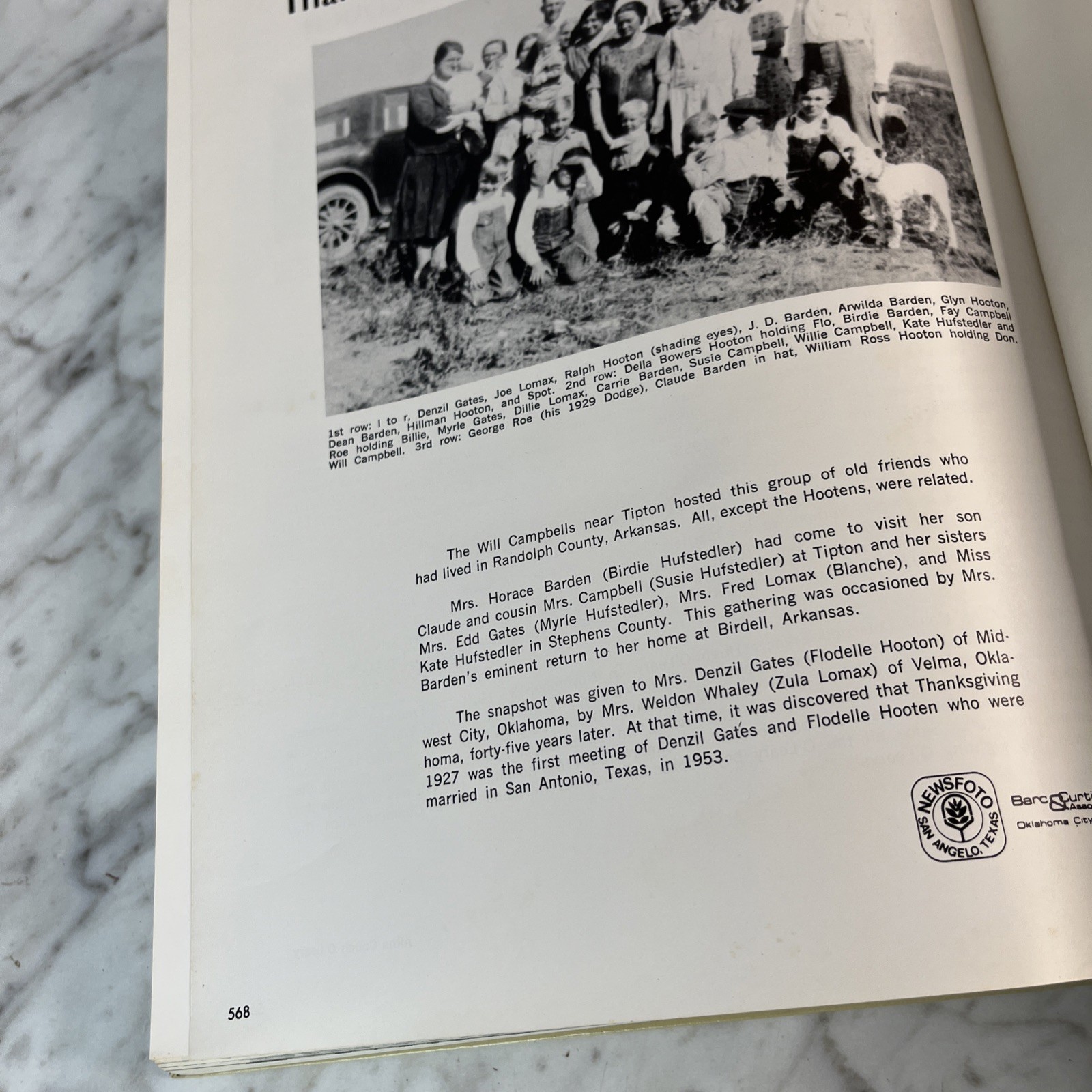 History of Tillman County OK Volume II Hardcover Book 1978 Historical Society