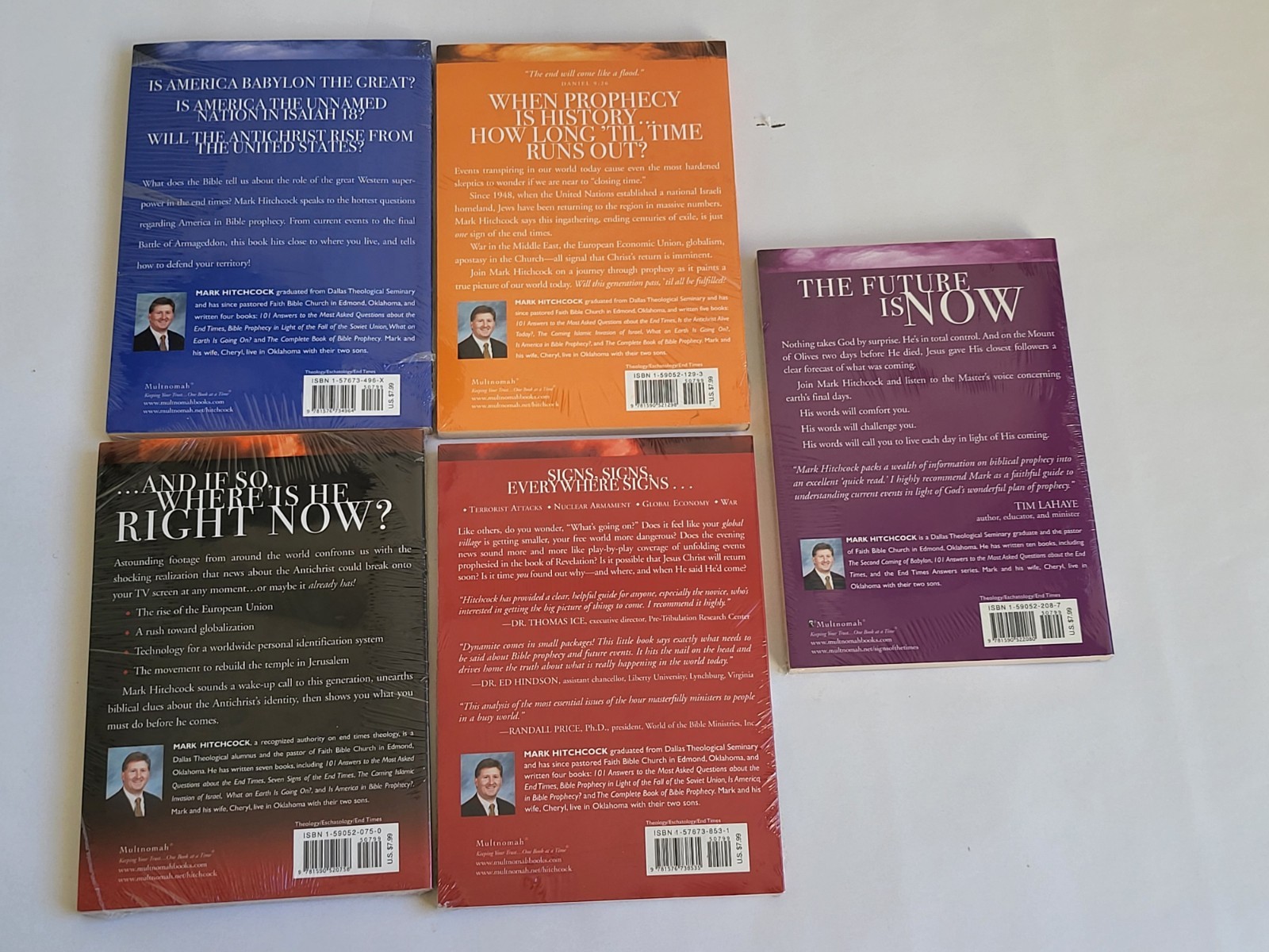 Mark Hitchcock _End Times Answers (5 Paperback Book Lot ) Nice