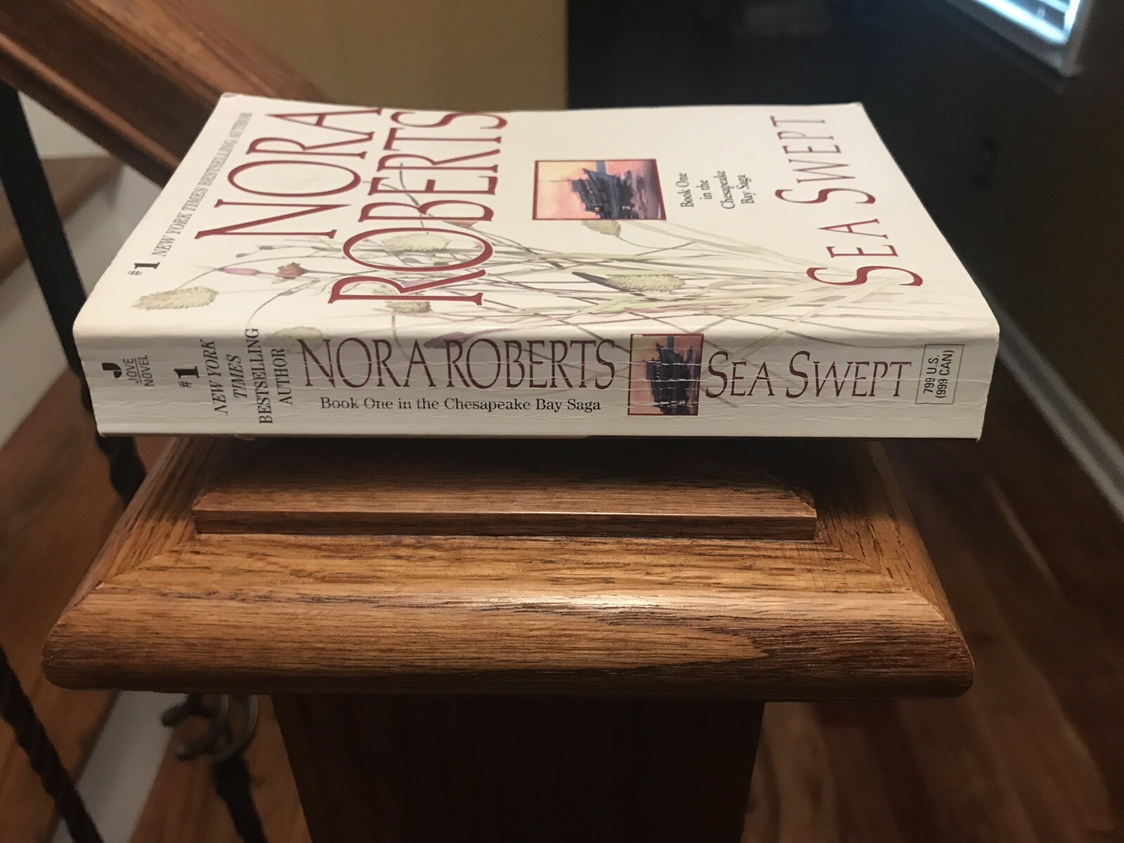 1998 „Sea Swept“ Book by Nora Roberts – Used, 342 Pages, Paperback