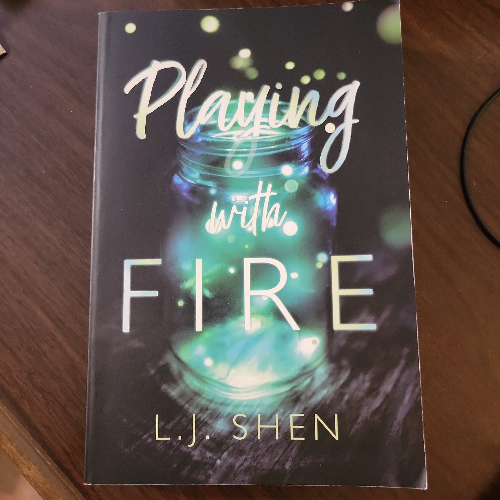 L J Shen Playing With Fire Signed Copy Bookworm Box paperback Romance