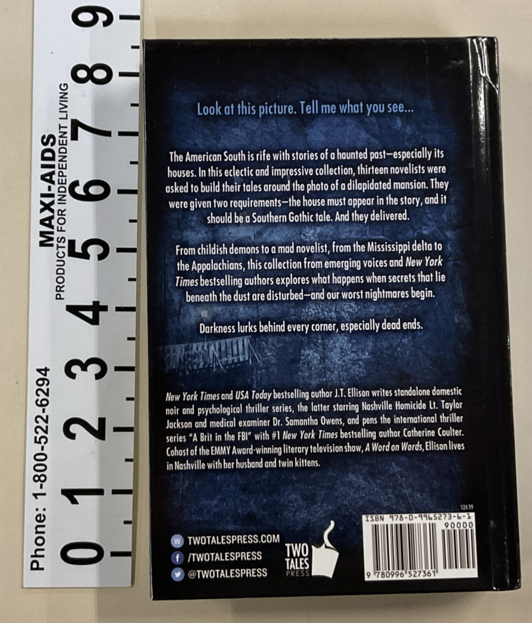 Dead Ends 12 Stories from the Gothic South J T Ellison HC 2017 Anthology