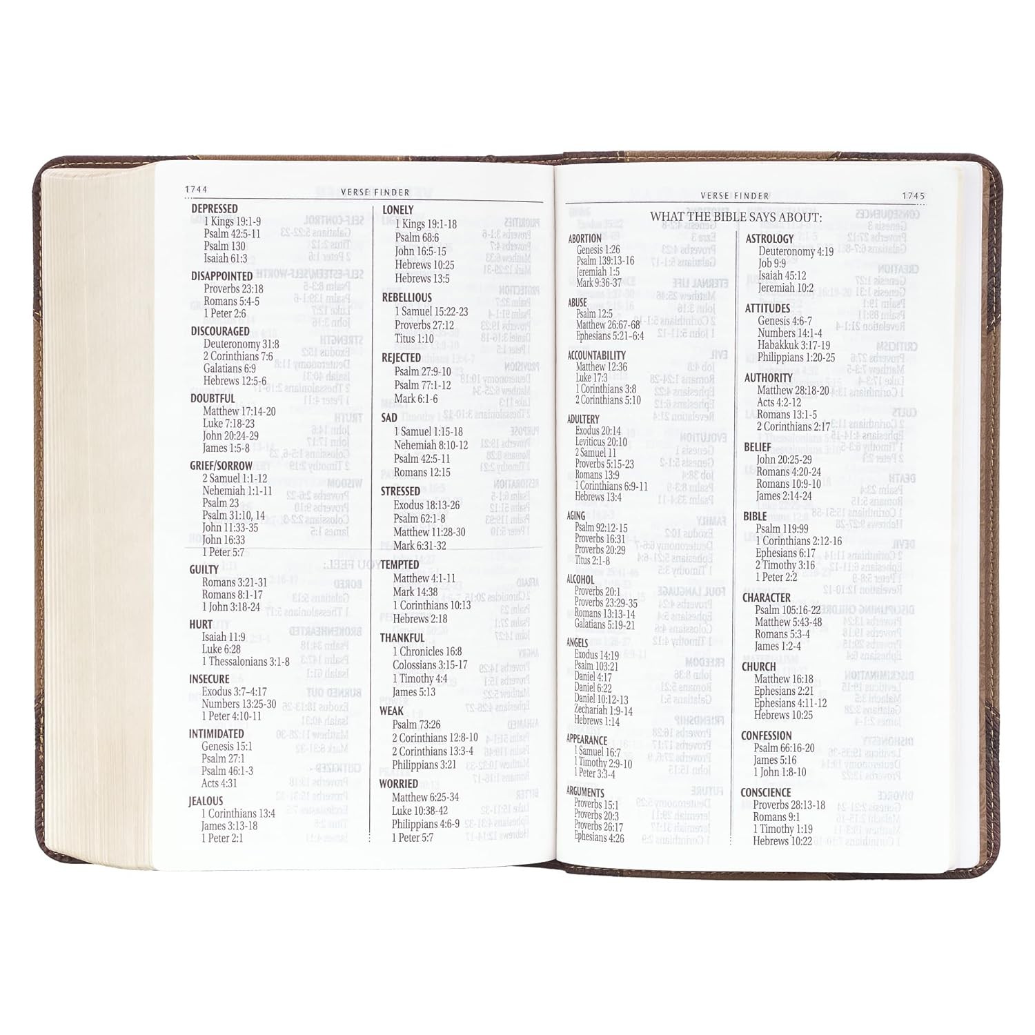 KJV Holy Bible, Giant Print Standard Size Faux Leather Red Letter Edition – Thum