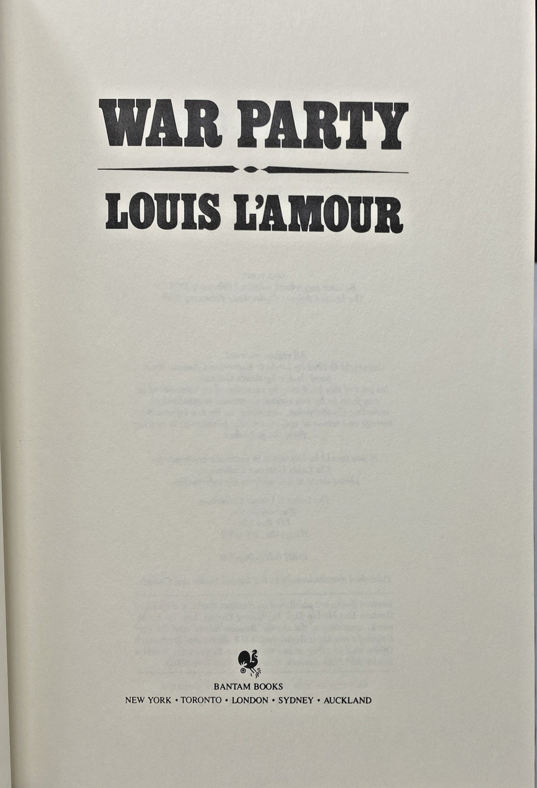 Louis L’Amour Lot of 4~ Imitation Leather Excellent Condition~ Bantam Books