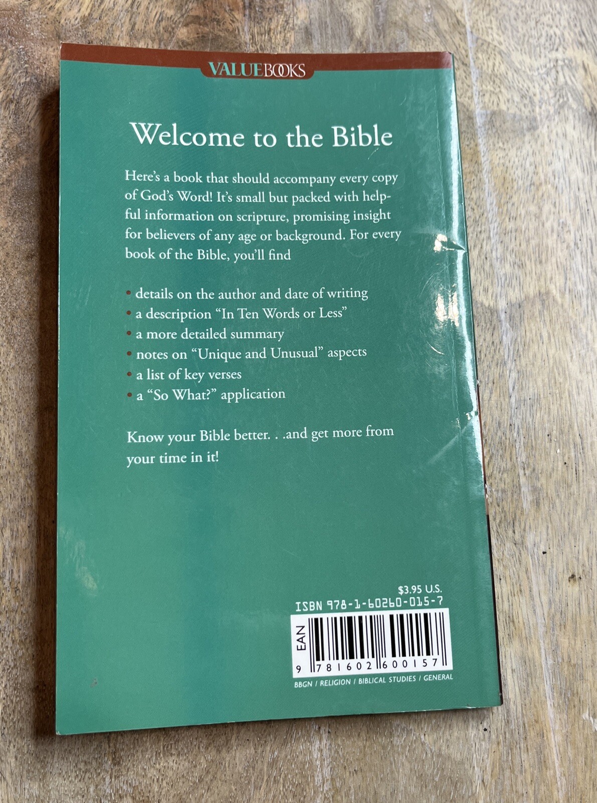 Value Bks.: Know Your Bible : All 66 Books Explained and Applied by Paul Kent