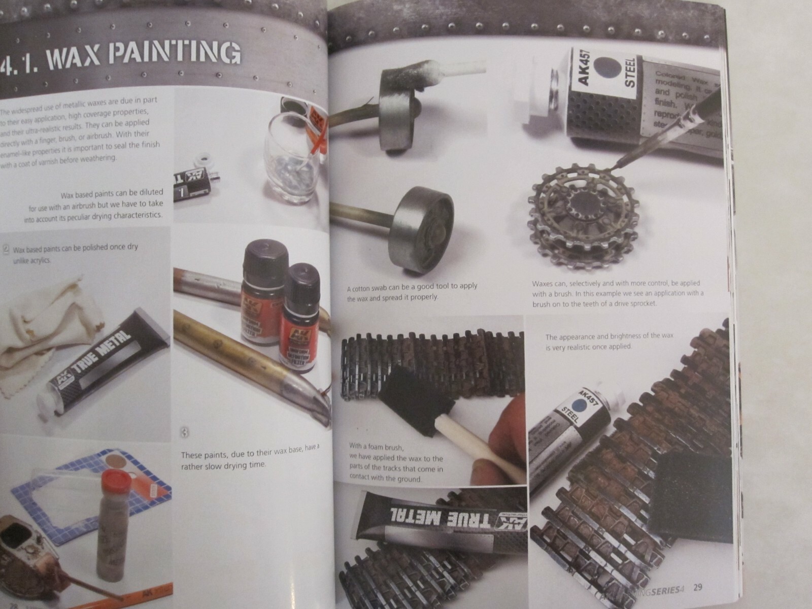 AK Interactive Book – AK Learning 4 Metallics Vol 1 – 84 pages, color throughout