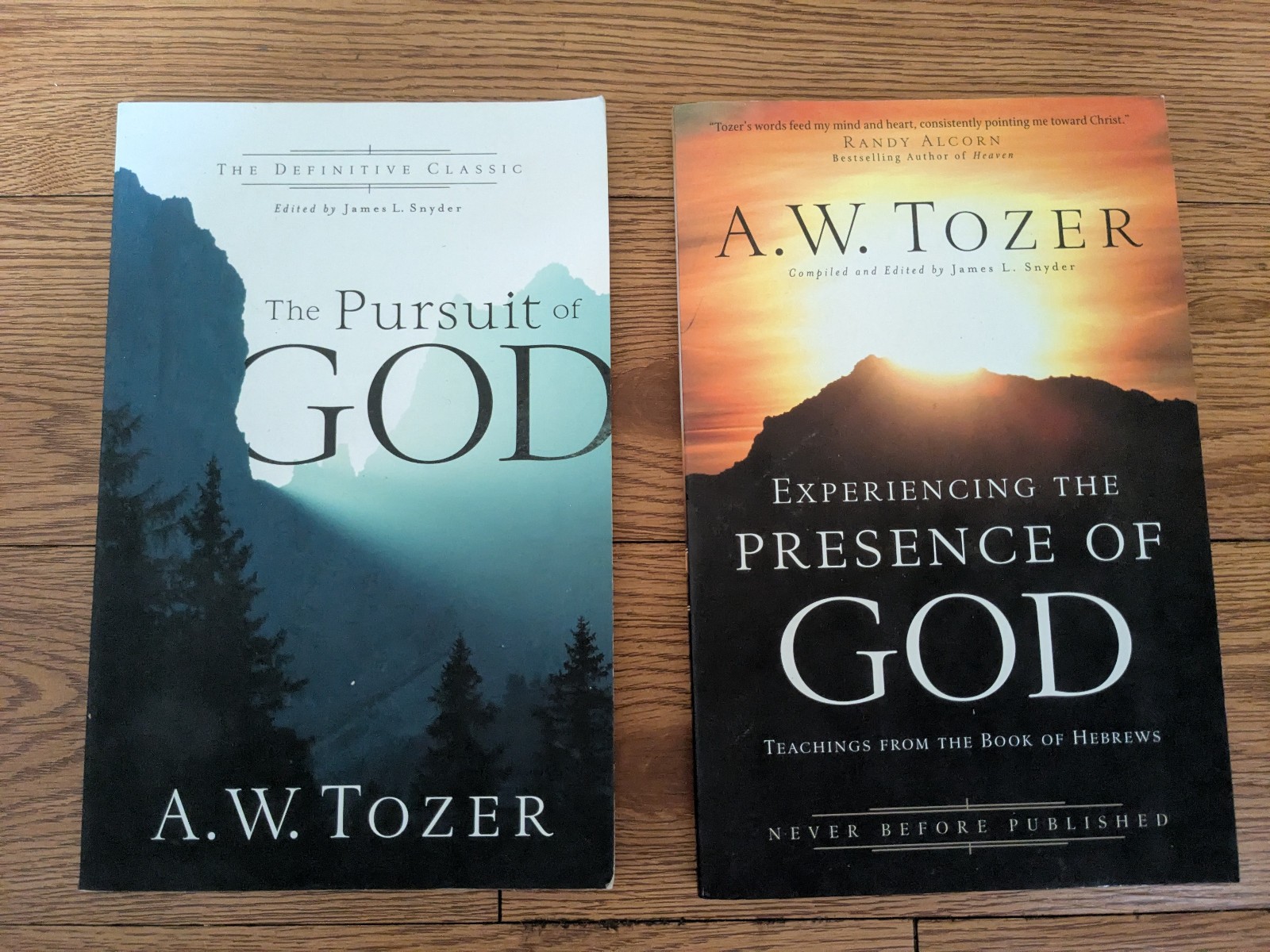 A.W. Tozer Book Lot of 2 Softcovers – FAST SHIPPING