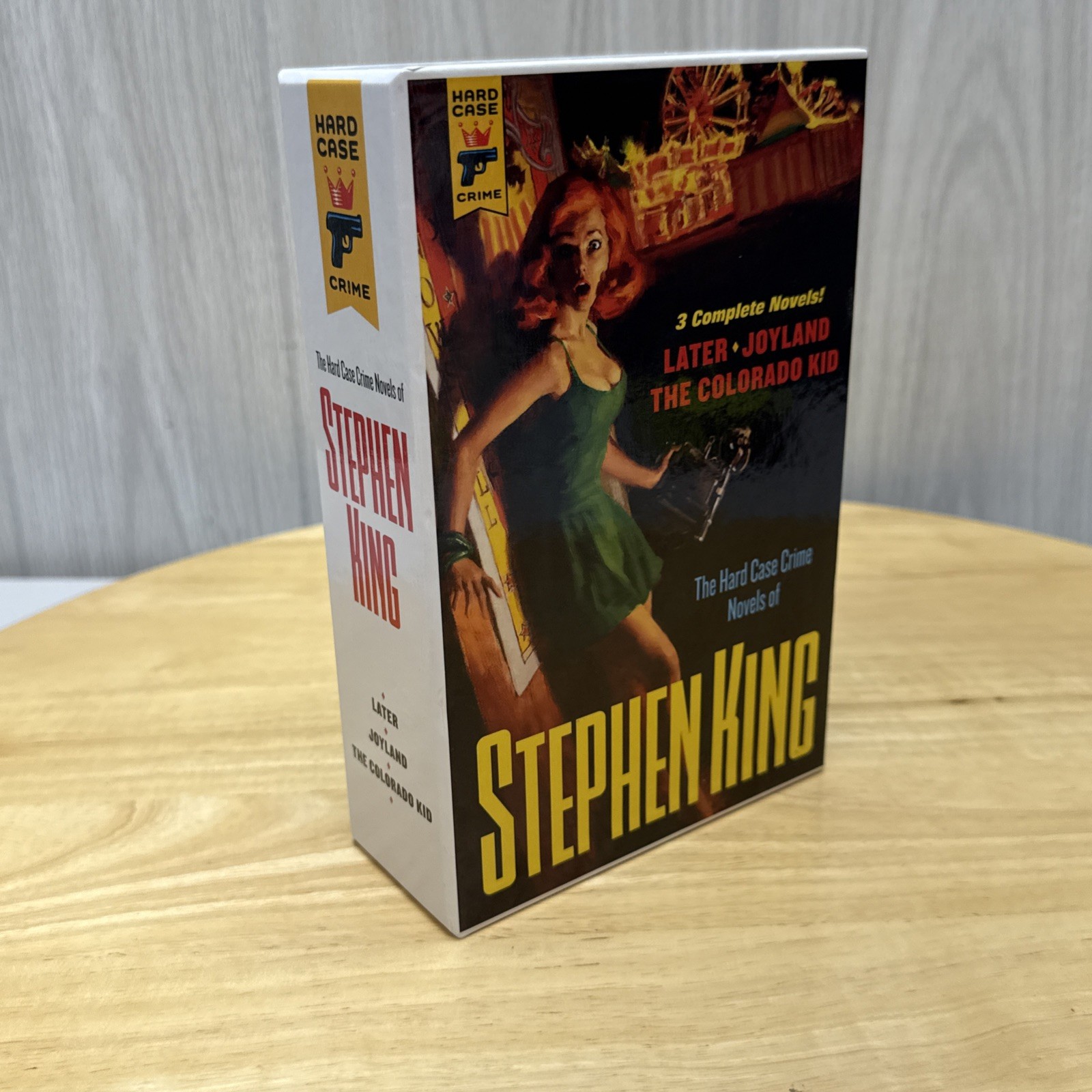 Stephen King Hard Case Crime Novels Box Set of 3 (2021, Trade Paperback)