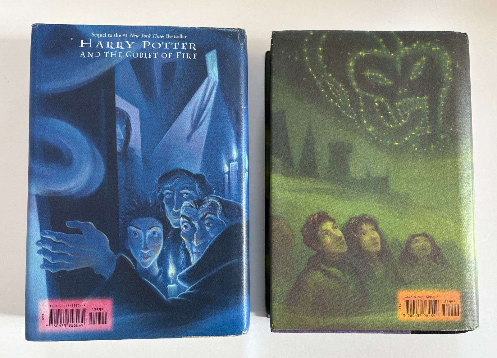 HARRY POTTER Complete Lot of 8 (1-7 +) Set Series HARDCOVER Books FIRST EDITION