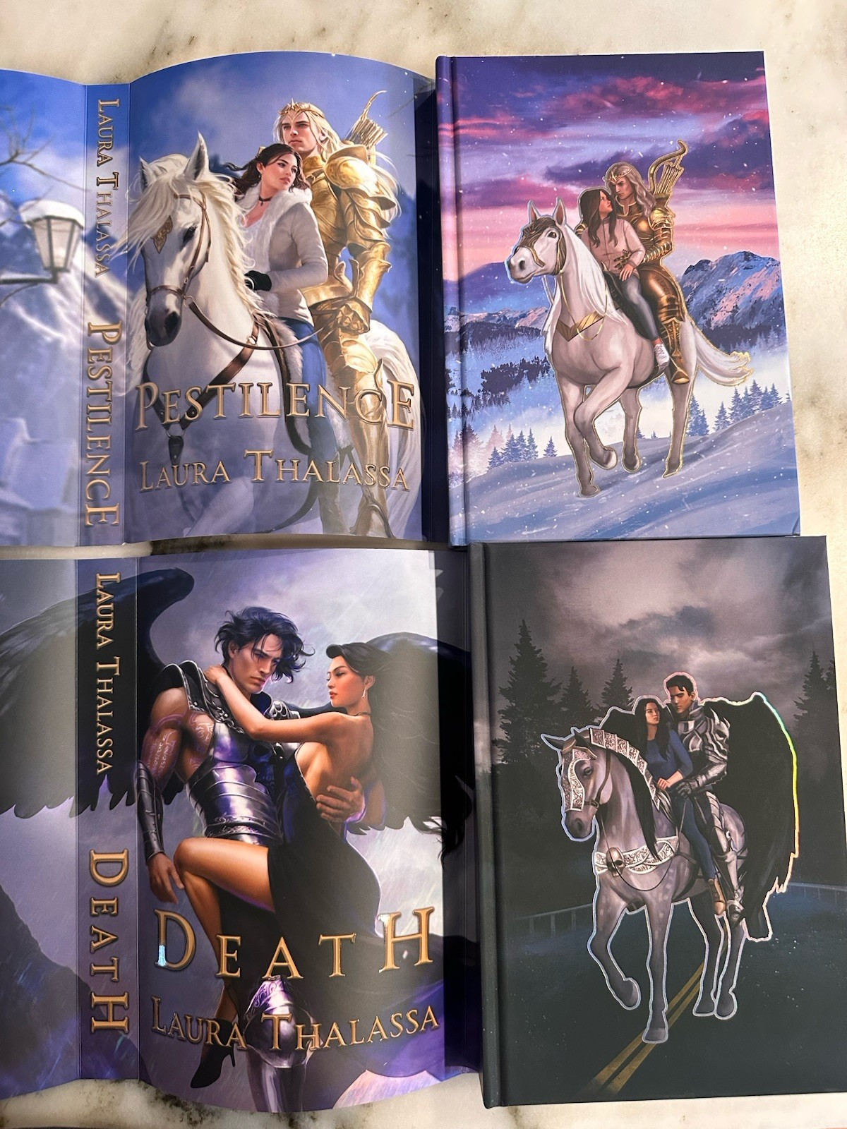 The Four Horsemen Laura Thalassa Signed Books For Days Crate Editions War Death