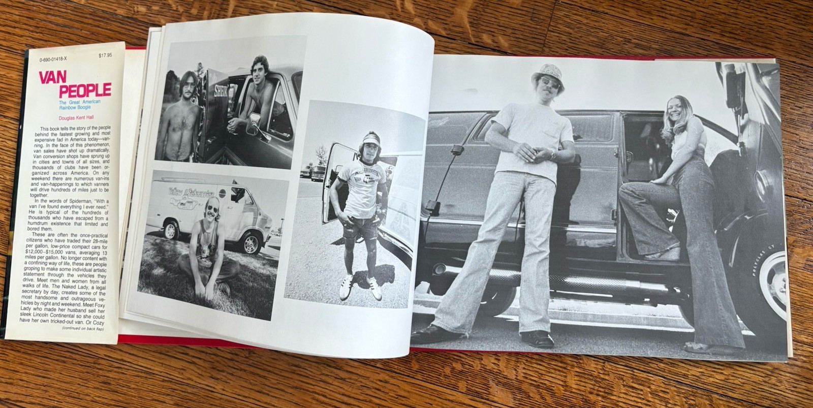 Van People: The Great American Rainbow Boogie Douglas Kent Hall (HCDJ,1977) Boho