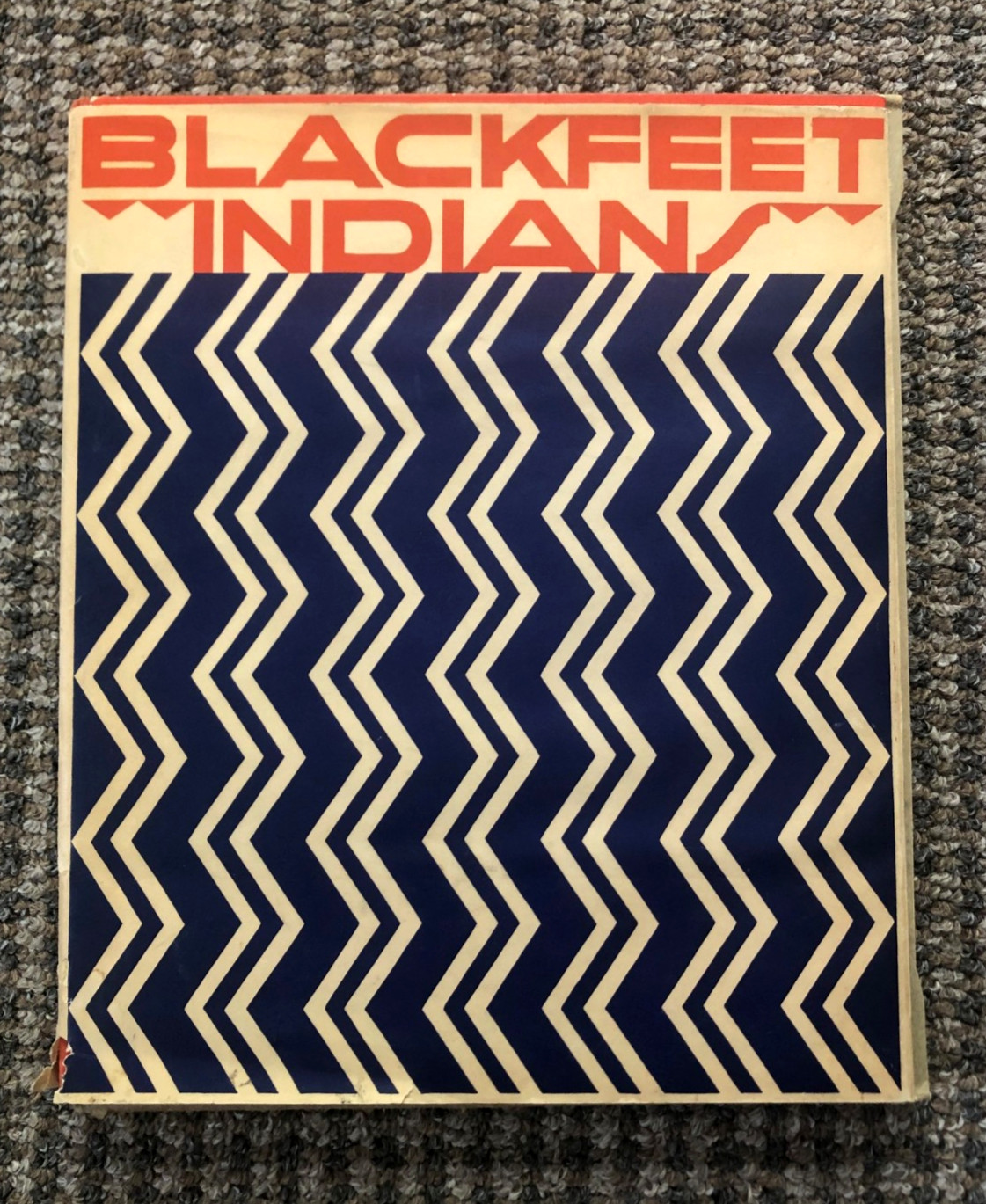 VINTAGE „Blackfeet Indians“ by Frank Linderman; illustrations by Winold Reiss