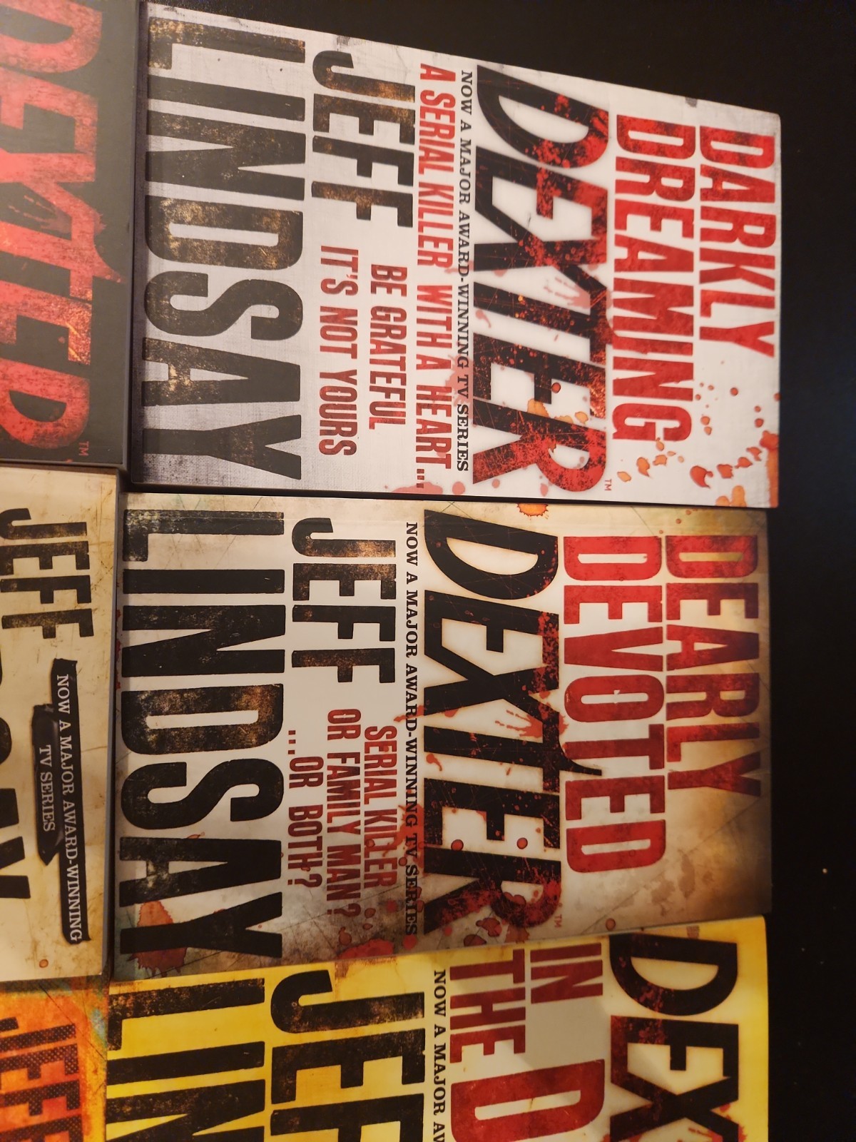 DEXTER Complete Book Series – Lot of 8 – Paperback – Jeff Lindsay