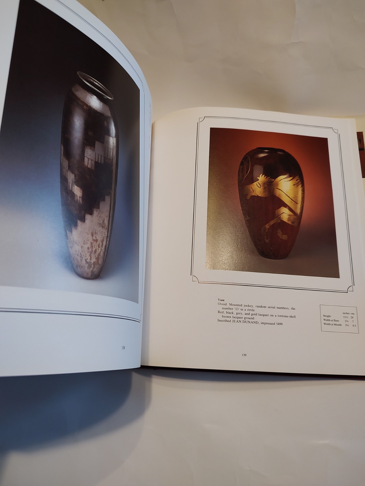 Jean Dunand By Anthony Delorenzo Gallery NYC 1985 Art Deco Book First Edition