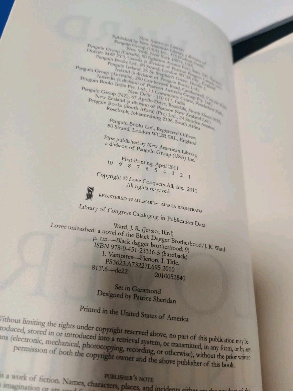 J.R. Ward HARDCOVER 5 Book Lot Black Dagger Brotherhood Mixed Lot 1st Editions