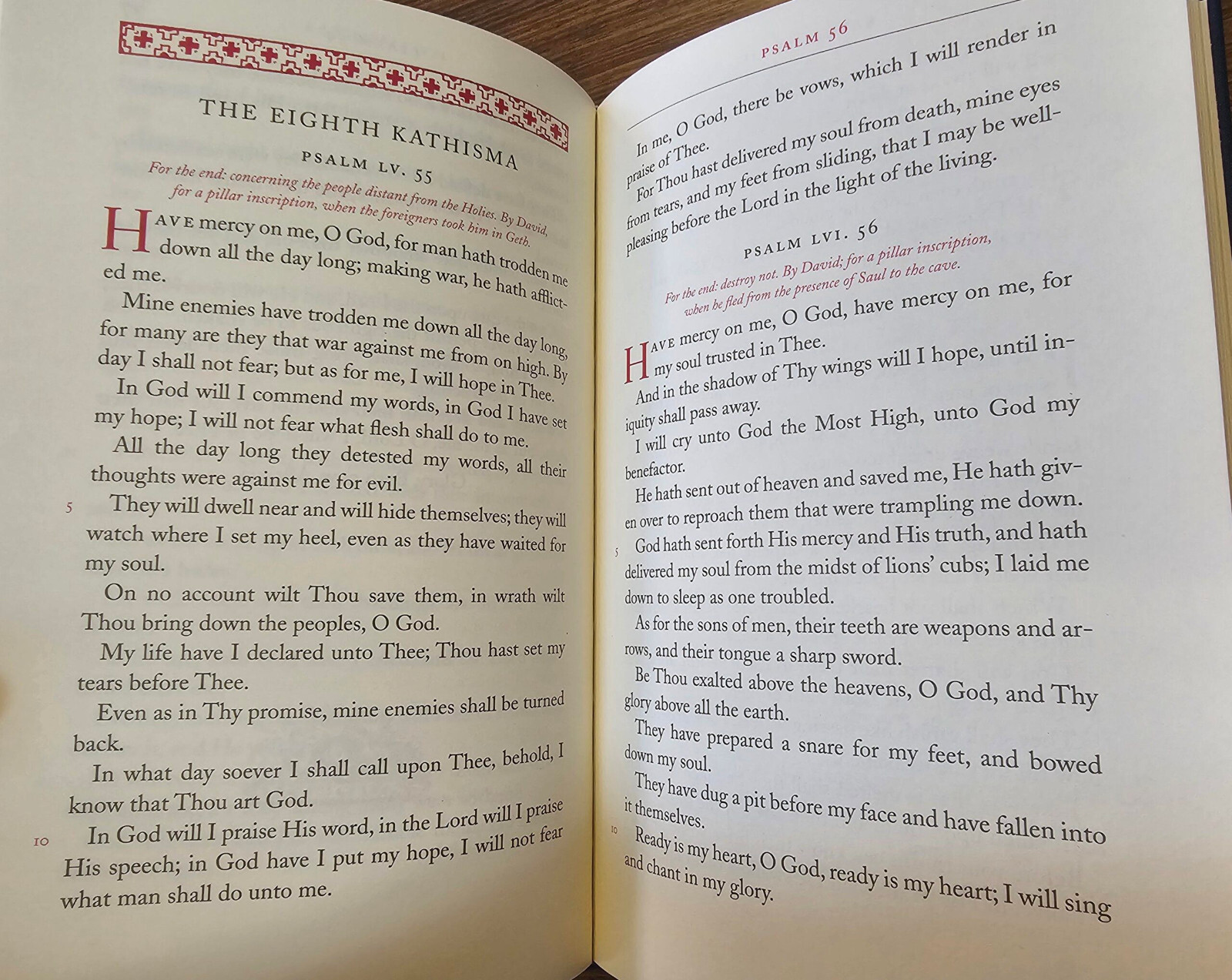 The Orthodox Psalter: According to the Seventy by Holy Transfiguration Monastery