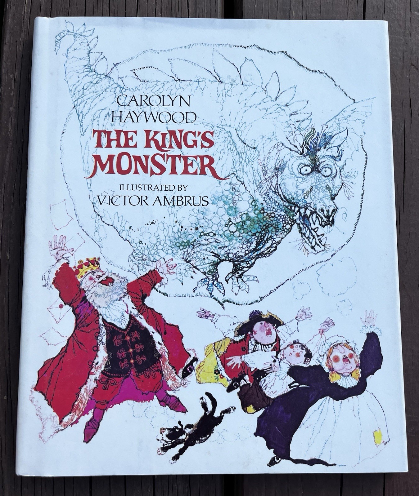 Vintage The King’s Monster Carolyn Haywood First Edition 1st Victor Ambrus Book