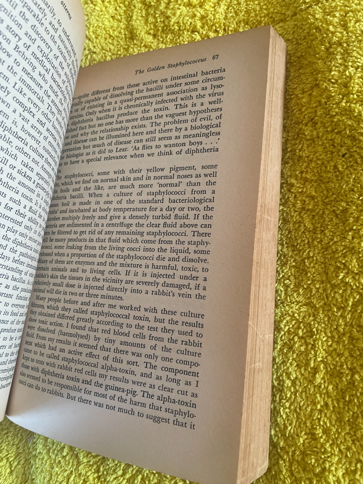 SIR MACFARLANE BURNET. CHANGING PATTERNS. AN ATYPICAL AUTOBIOGRAPHY. 1970