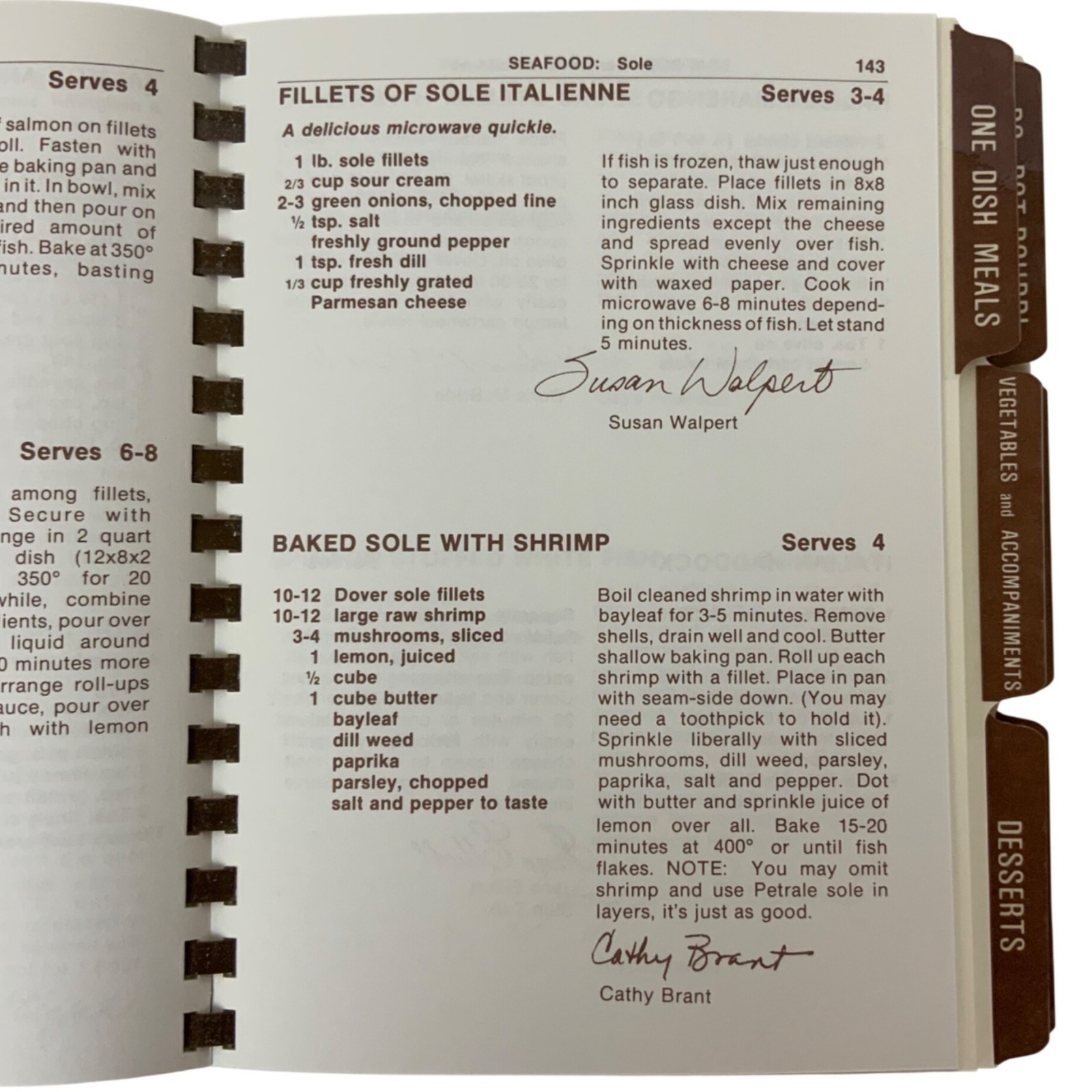 A Taste Of Palm Springs Cookbook 1993 Community Recipes By Celebrities Residents