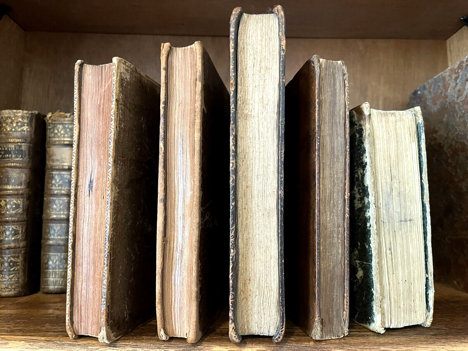 ENGLISH OLD BOOK FROM 1700s – Rare Historical Collectible Text from 18th Century