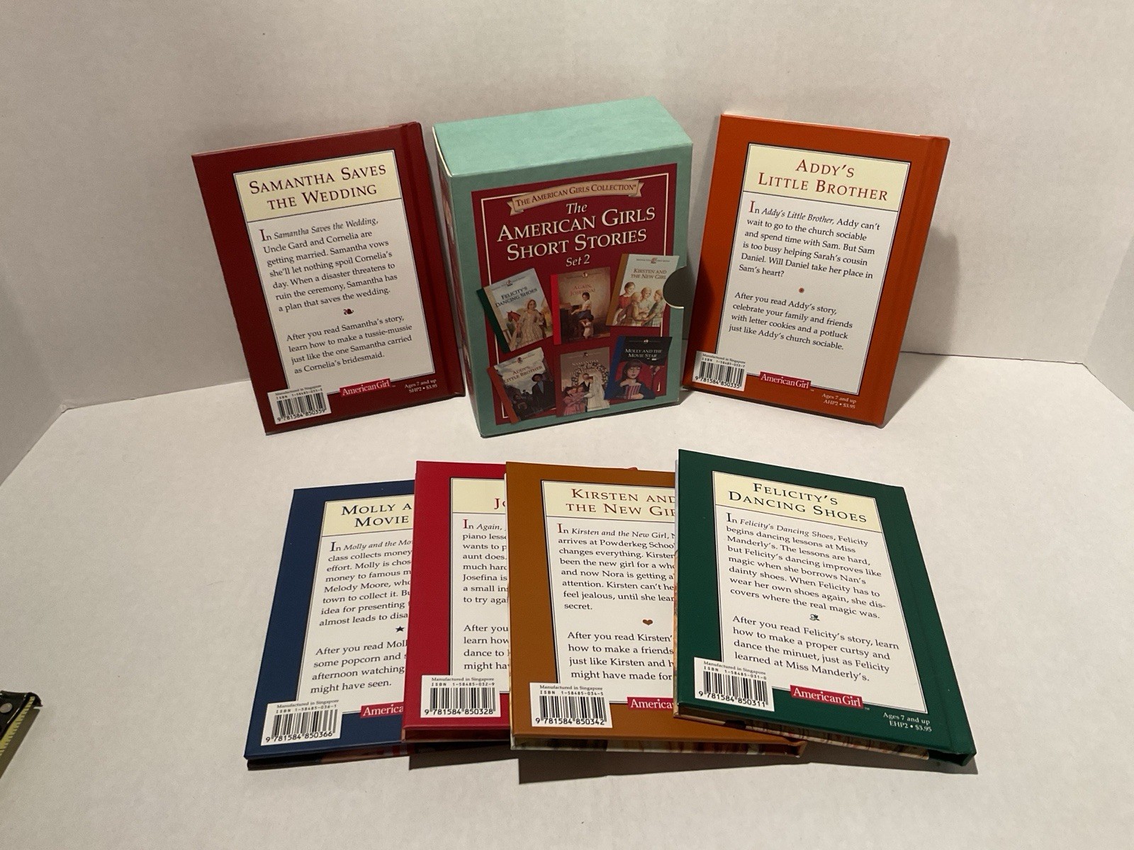 The American Girls Short Stories Collection Boxed Set #2 6 Hardcover Mini Books