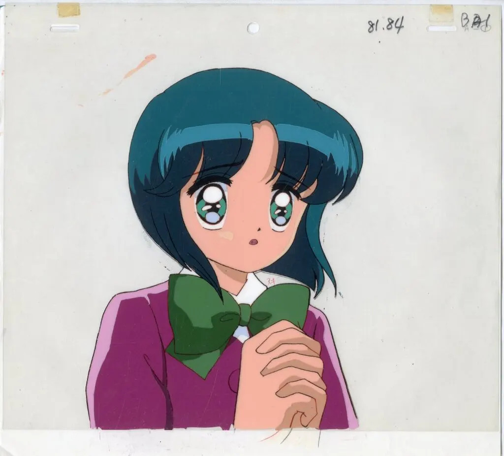 Phantom Thief Saint Tail Original Animation Cel Art 10.5x9in Vintage