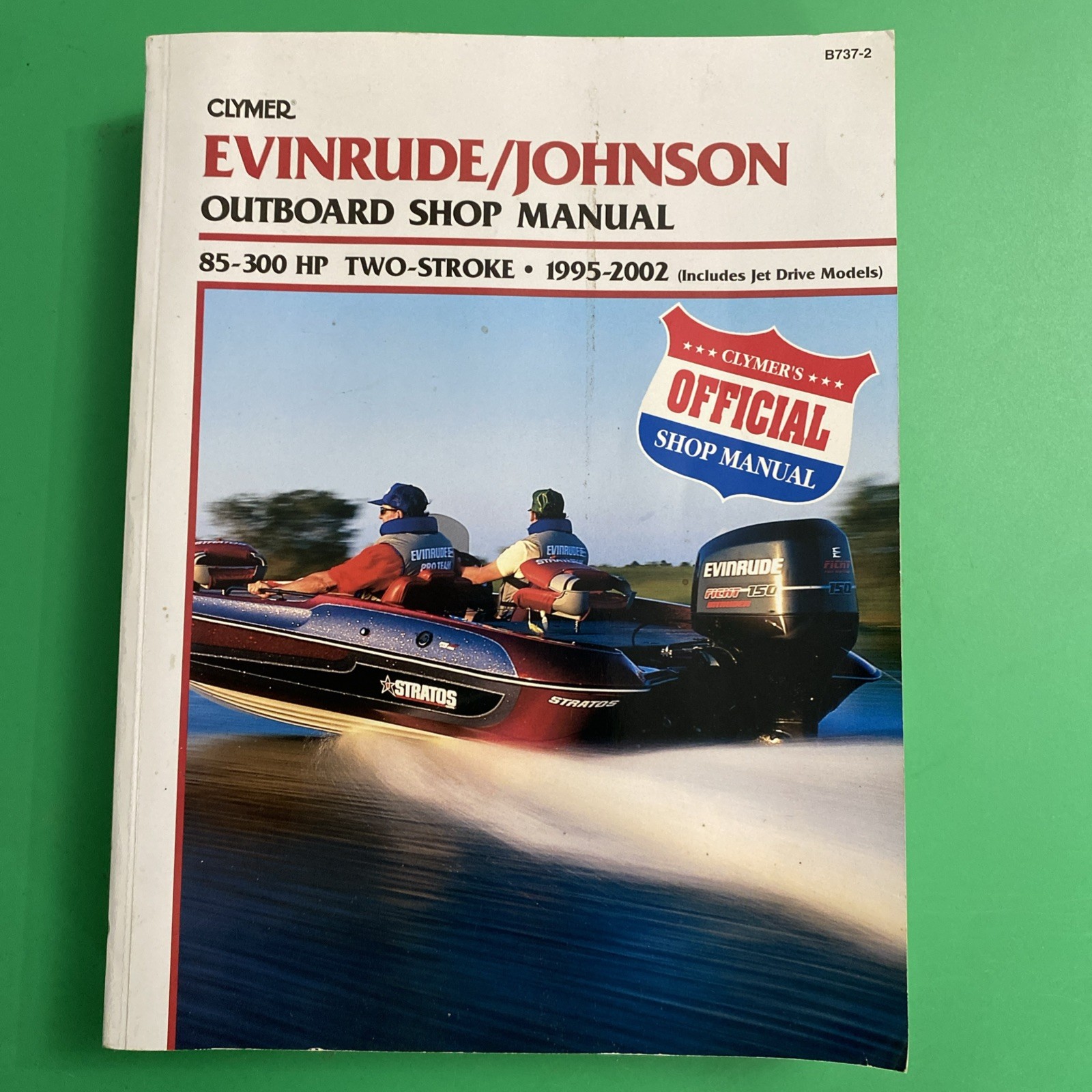 Evinrude/Johnson 2-Stroke Outboard Shop Manual 85-300 Hp . 1995-2002 + Jet model