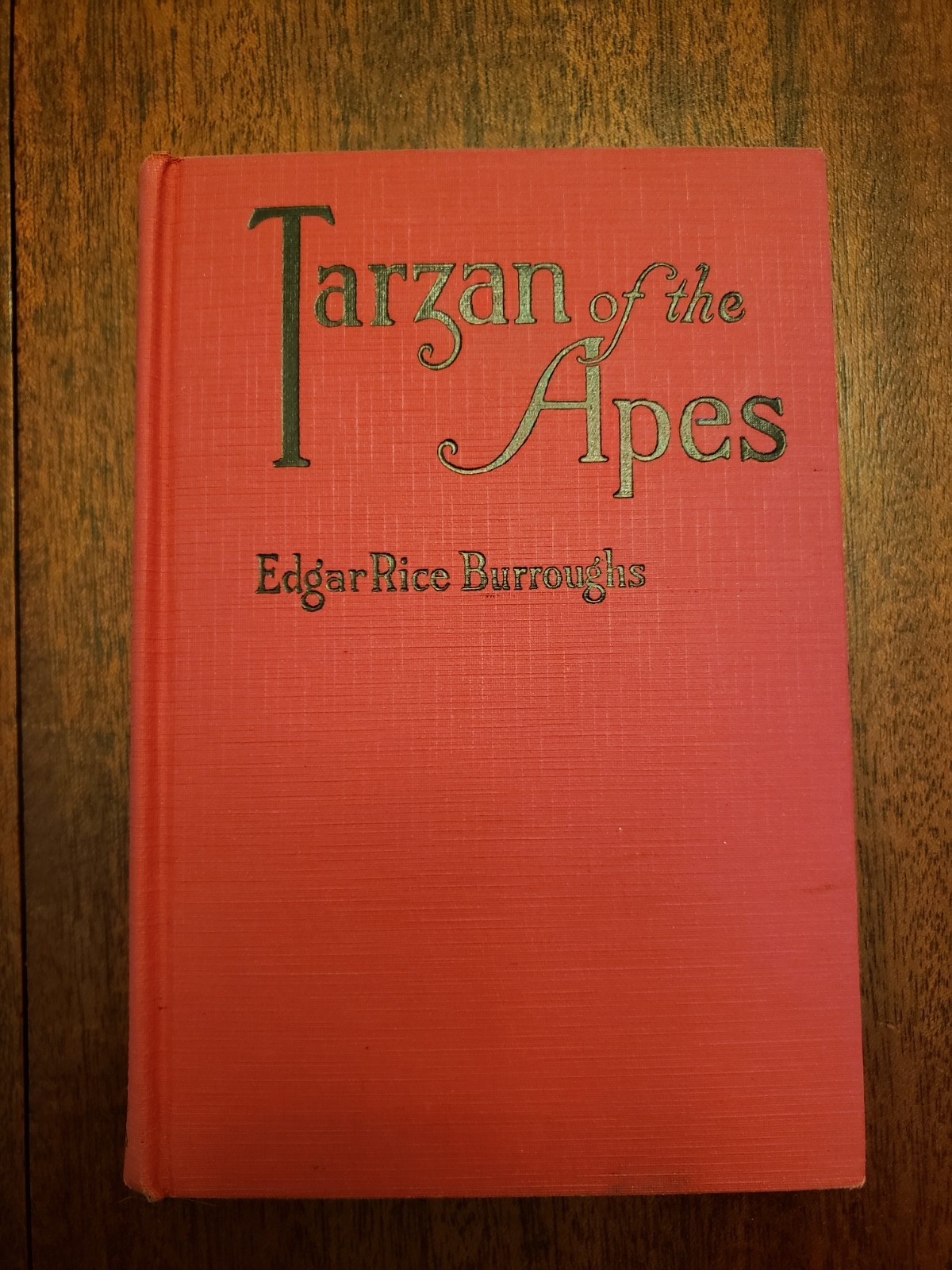 Tarzan of the Apes by Edgar Rice Burroughs, 1st Grosset & Dunlap edition 1927