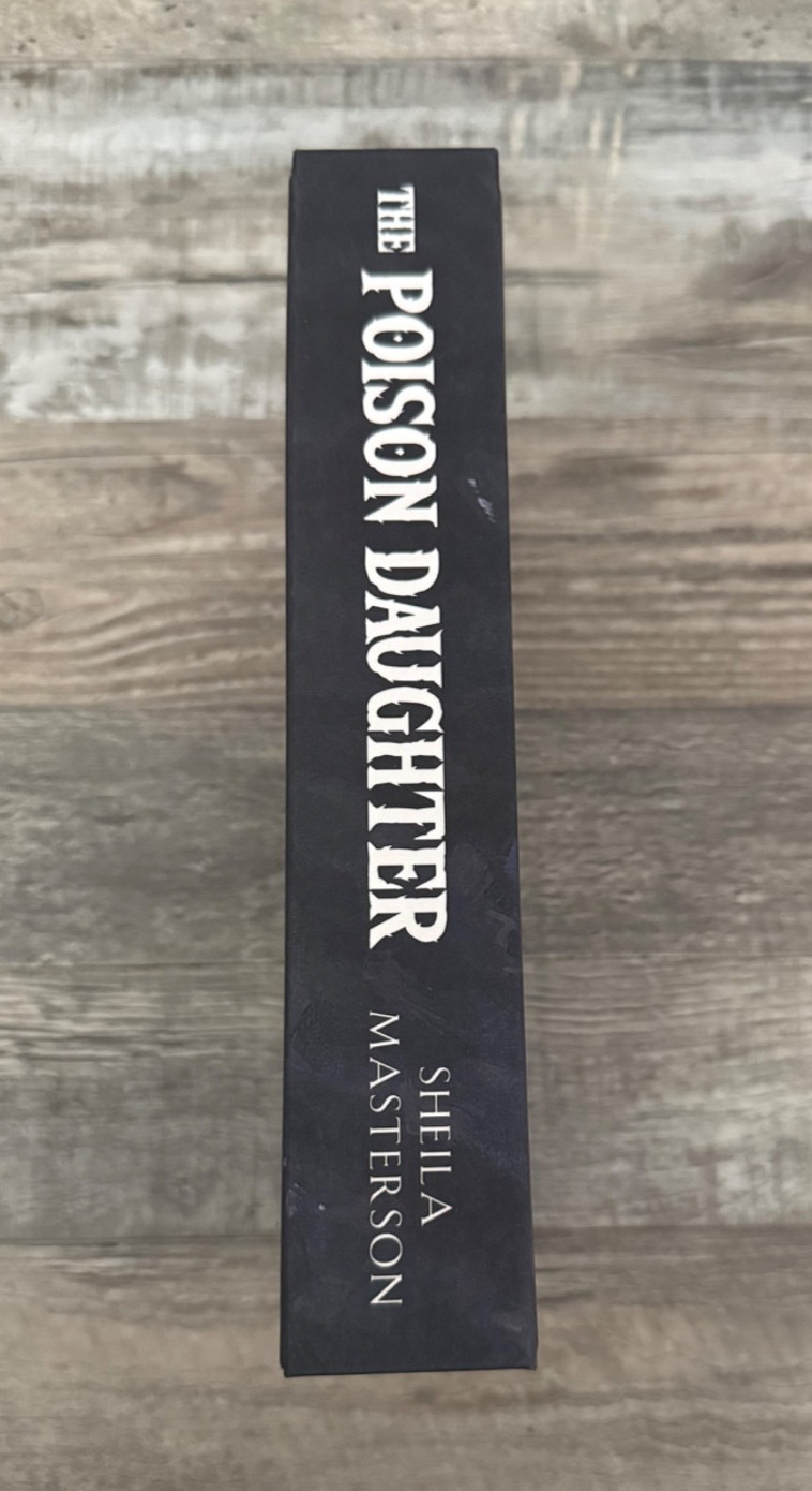 Out Of Print THE POISON DAUGHTER Sheila Masterson OOP SELF-PUBLISHED Hardcover