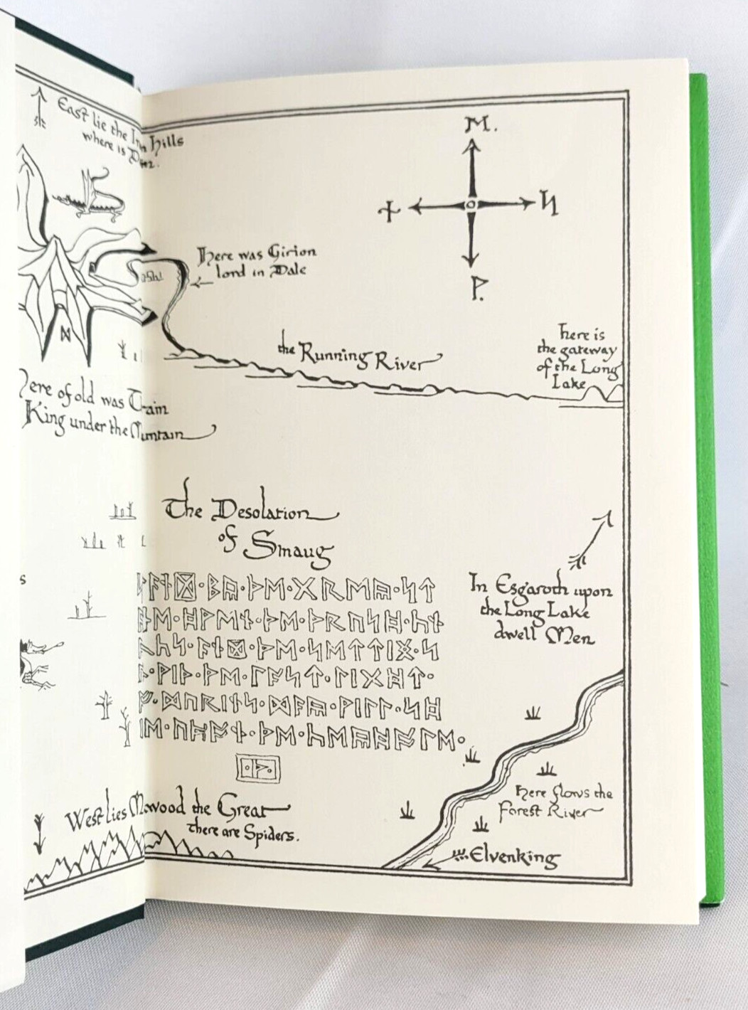 The Hobbit by J.R.R. Tolkien Illustrated by the Author Hardcover Edition *New*