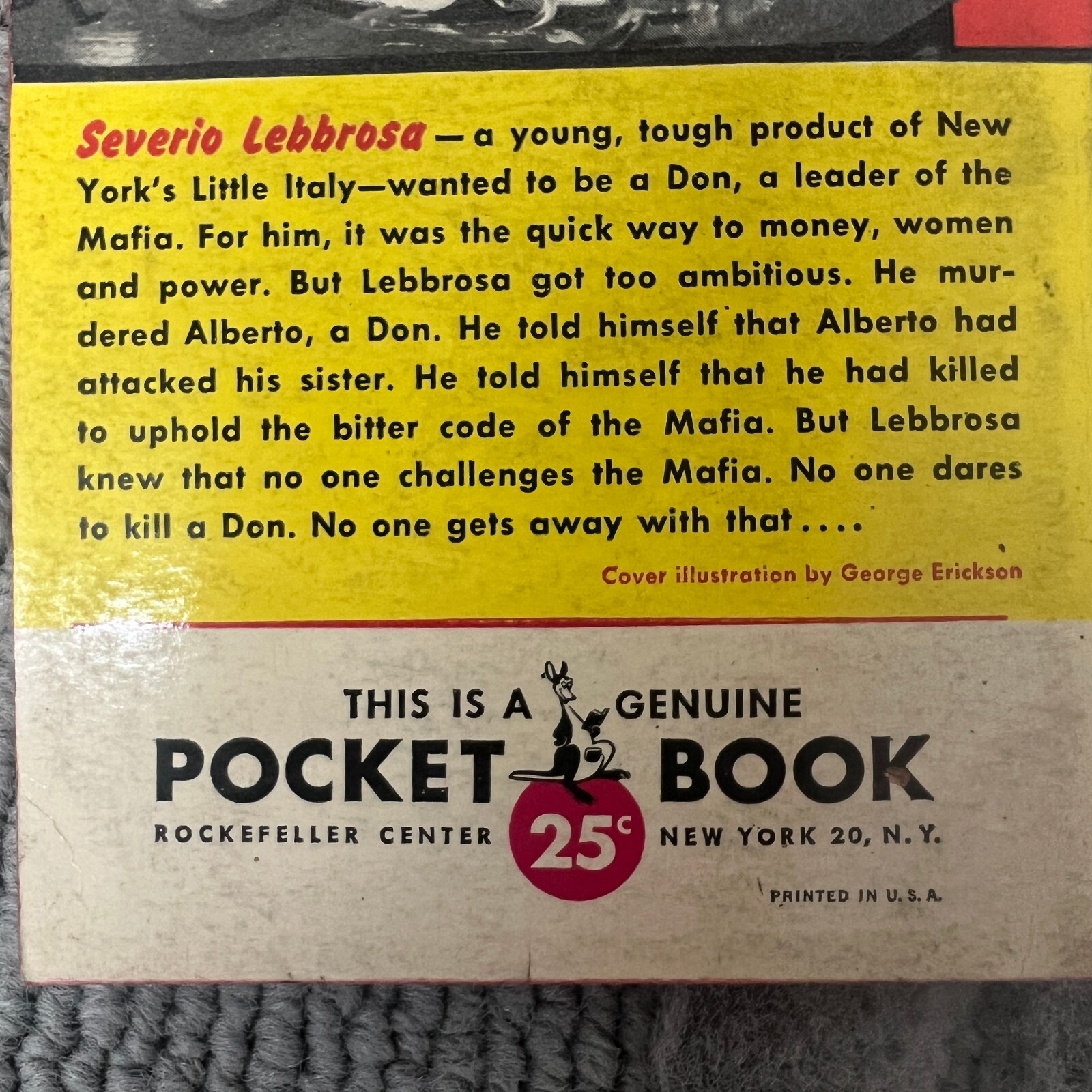 Horns For The Devil Mystery Paperback Book by Louis Malley Pocket Books 1952